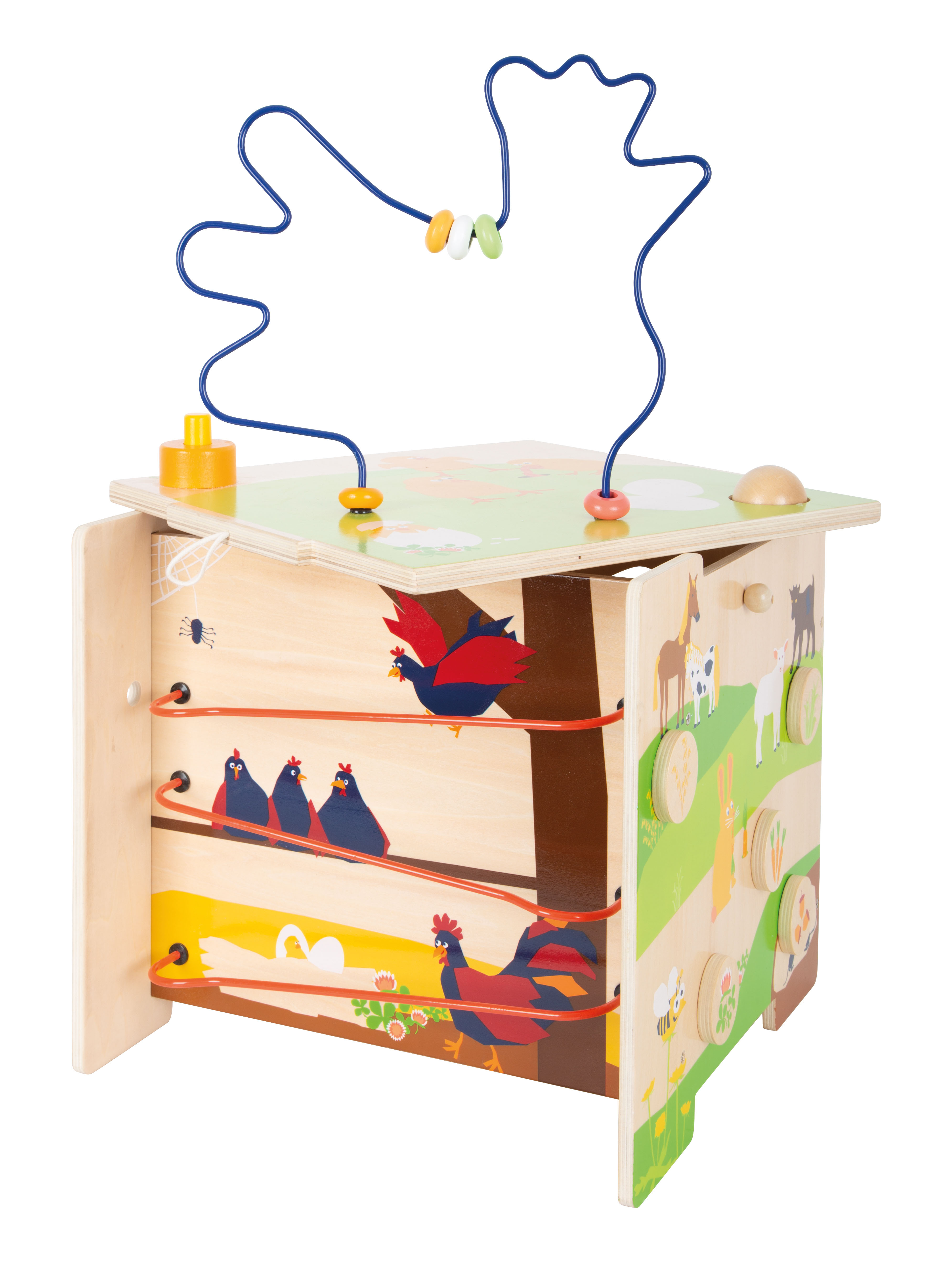 Motorikwürfel Landleben für Kinder