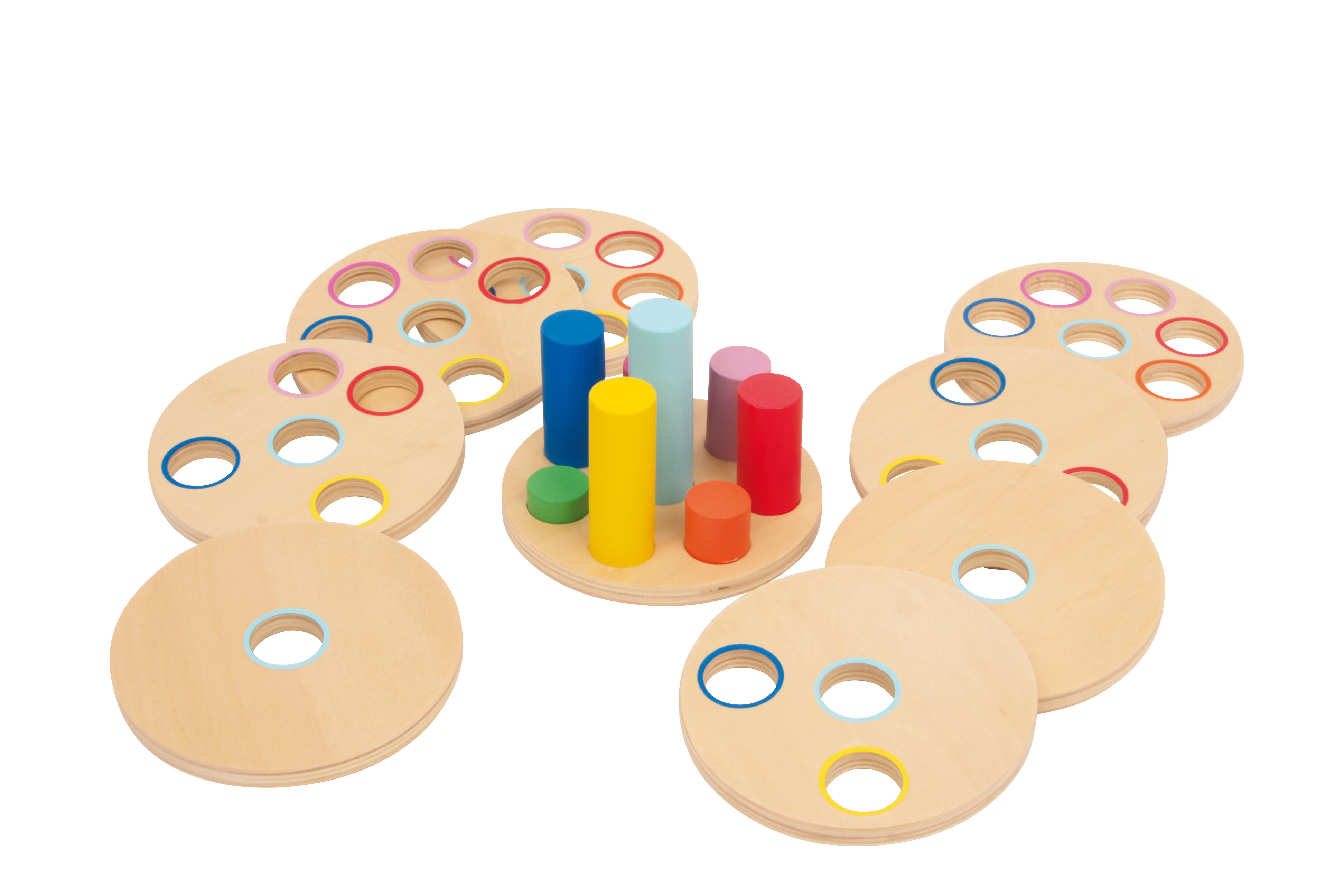 Logisteck-Spiel aus Holz für Kinder