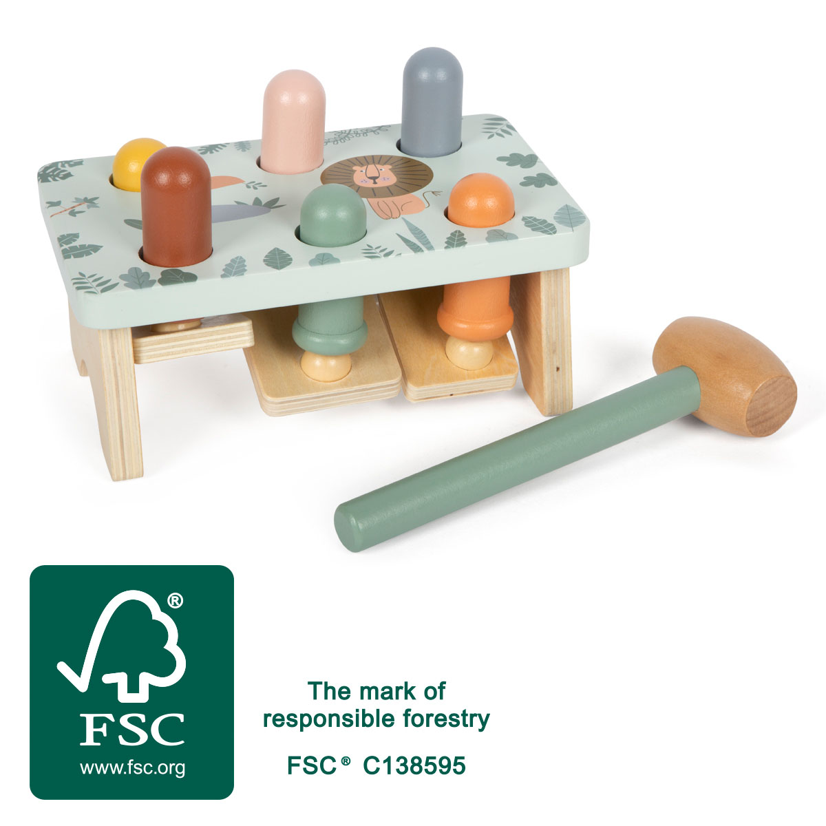 Banc à marteler « Safari »