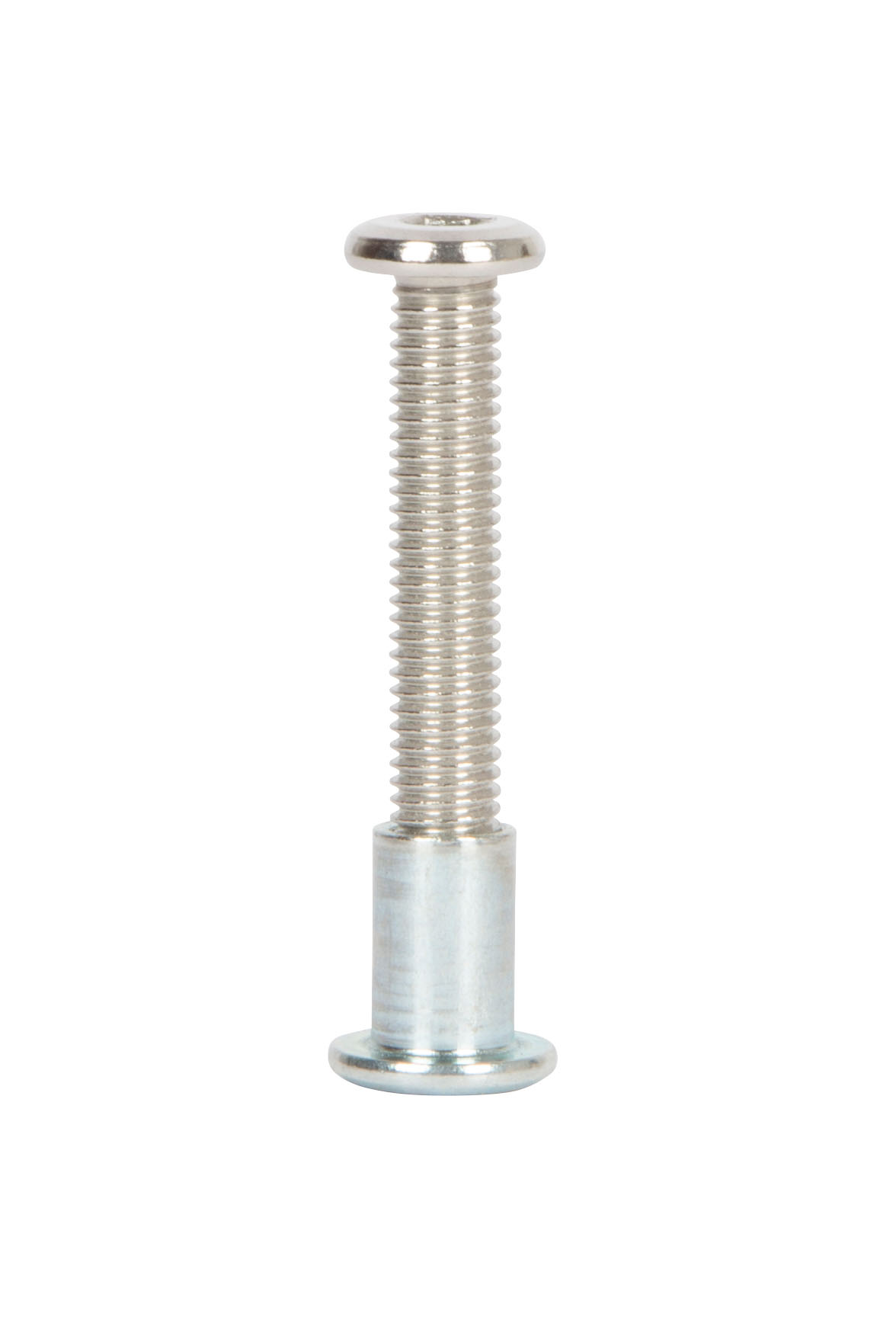 Metallschraube mit Gegenstück