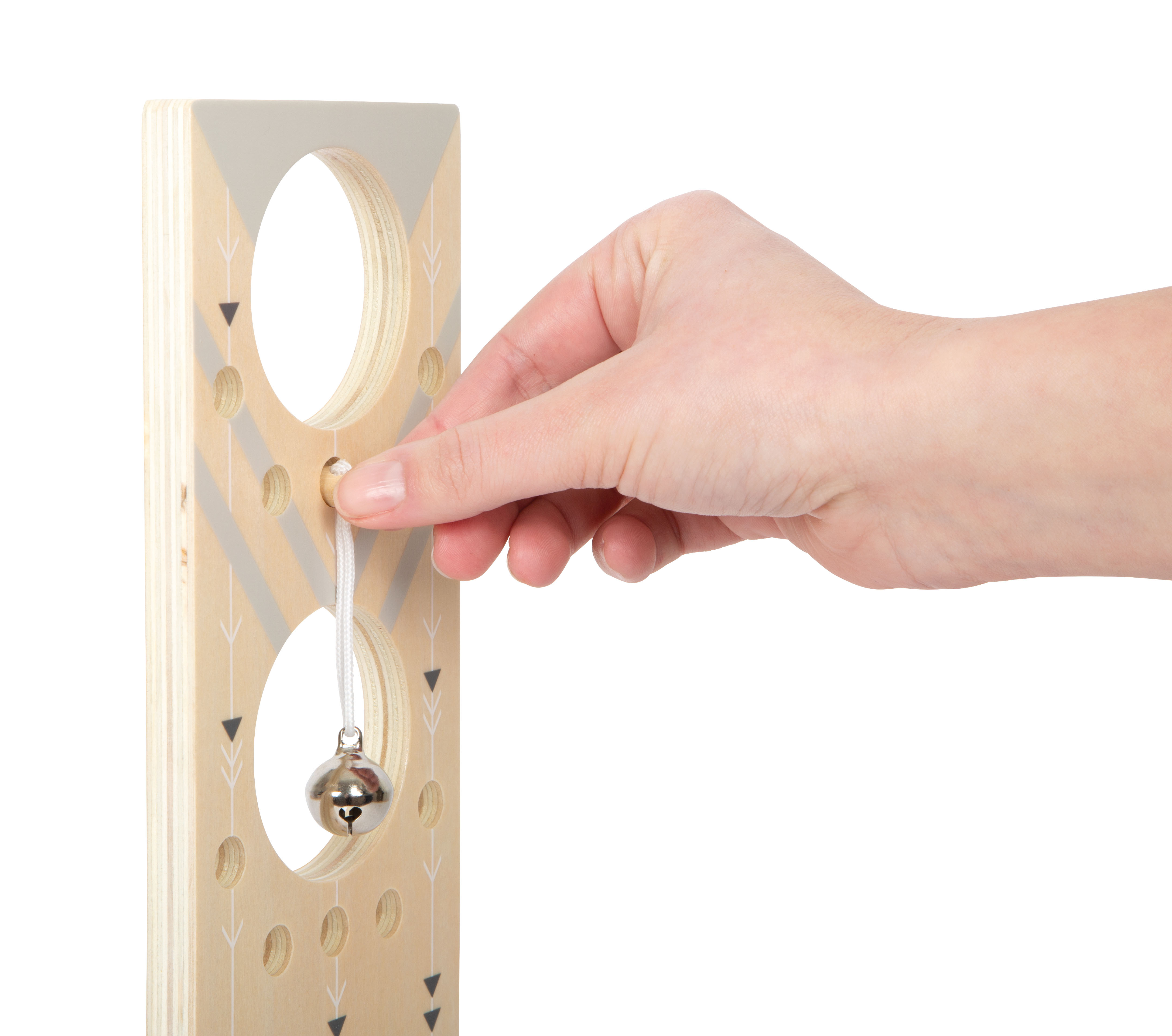 Modulare Kugelbahn für Kinder