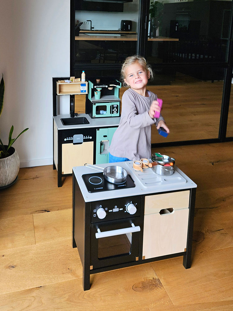 Kinderküche Mit Kücheninsel Industrial Kinderbild