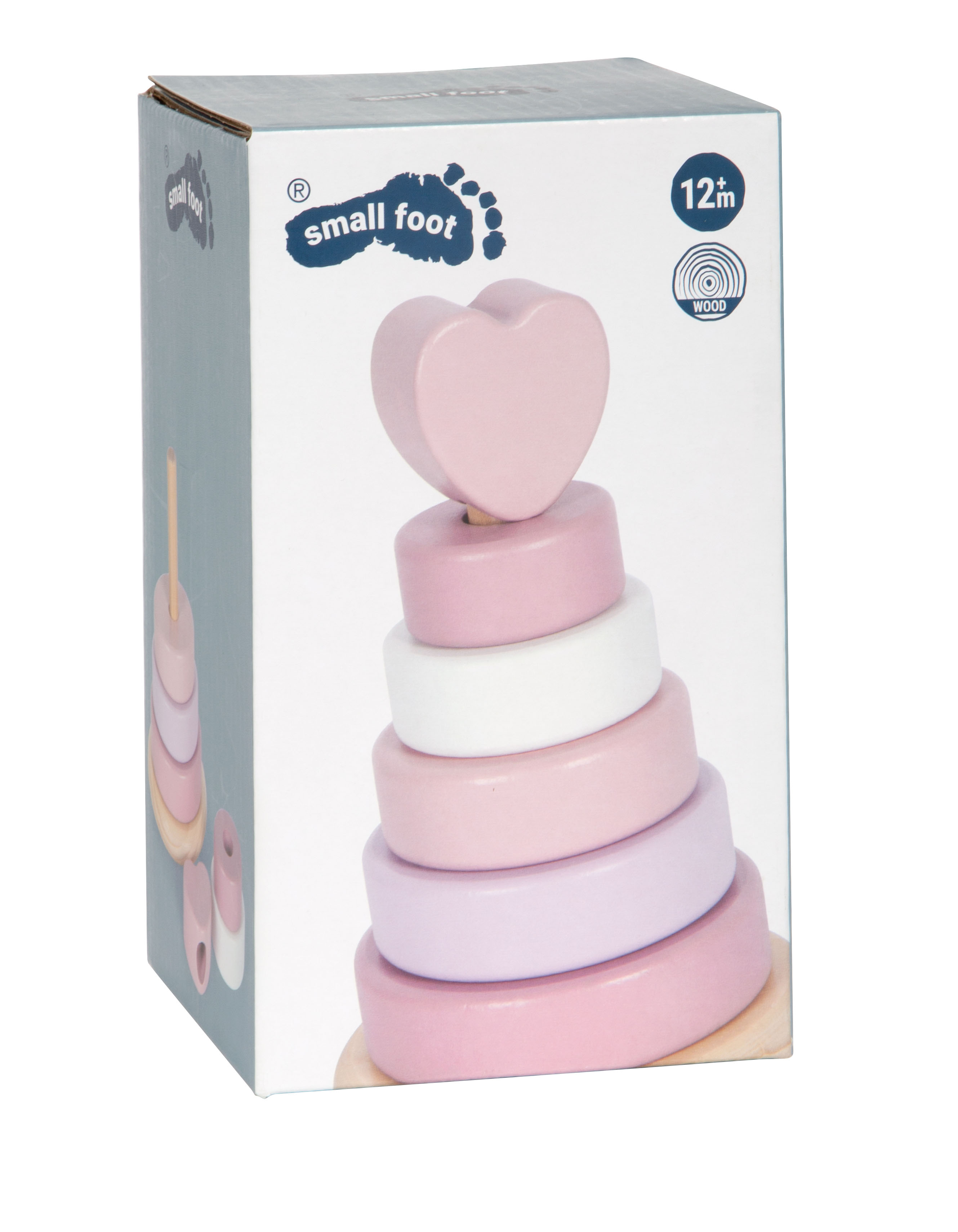 Stapelturm rosa Verpackung