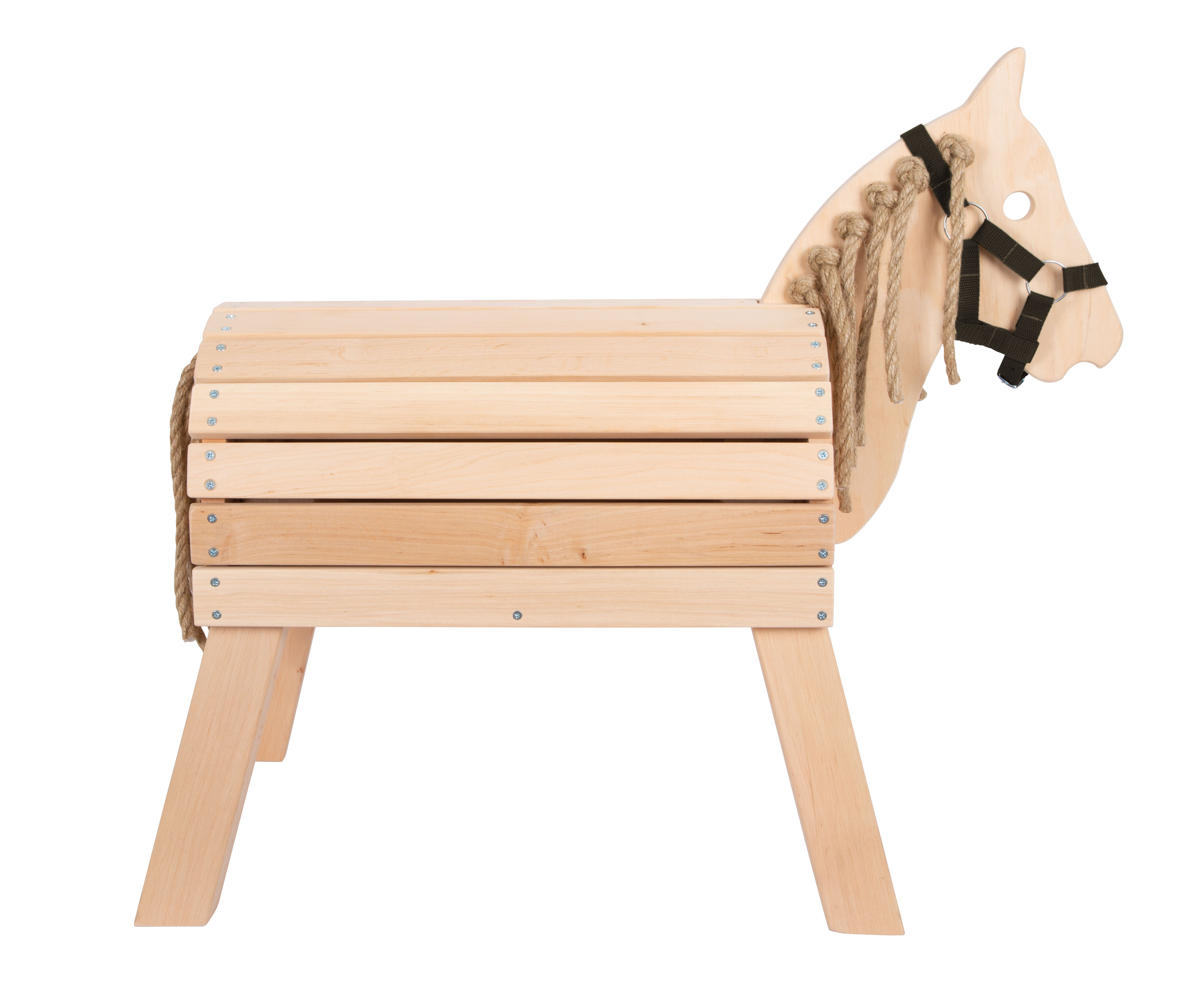 Kinder-Reitpferd aus Holz