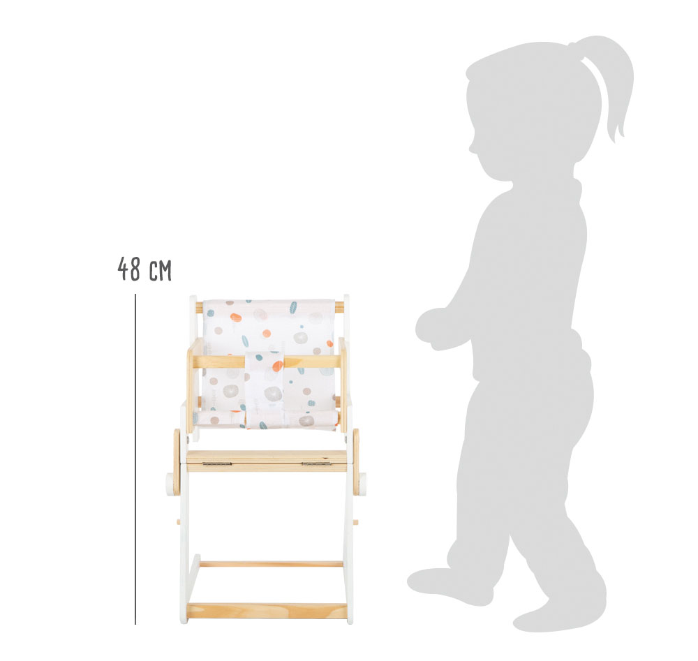 Puppenhochstuhl „Little Button“ für Kinder