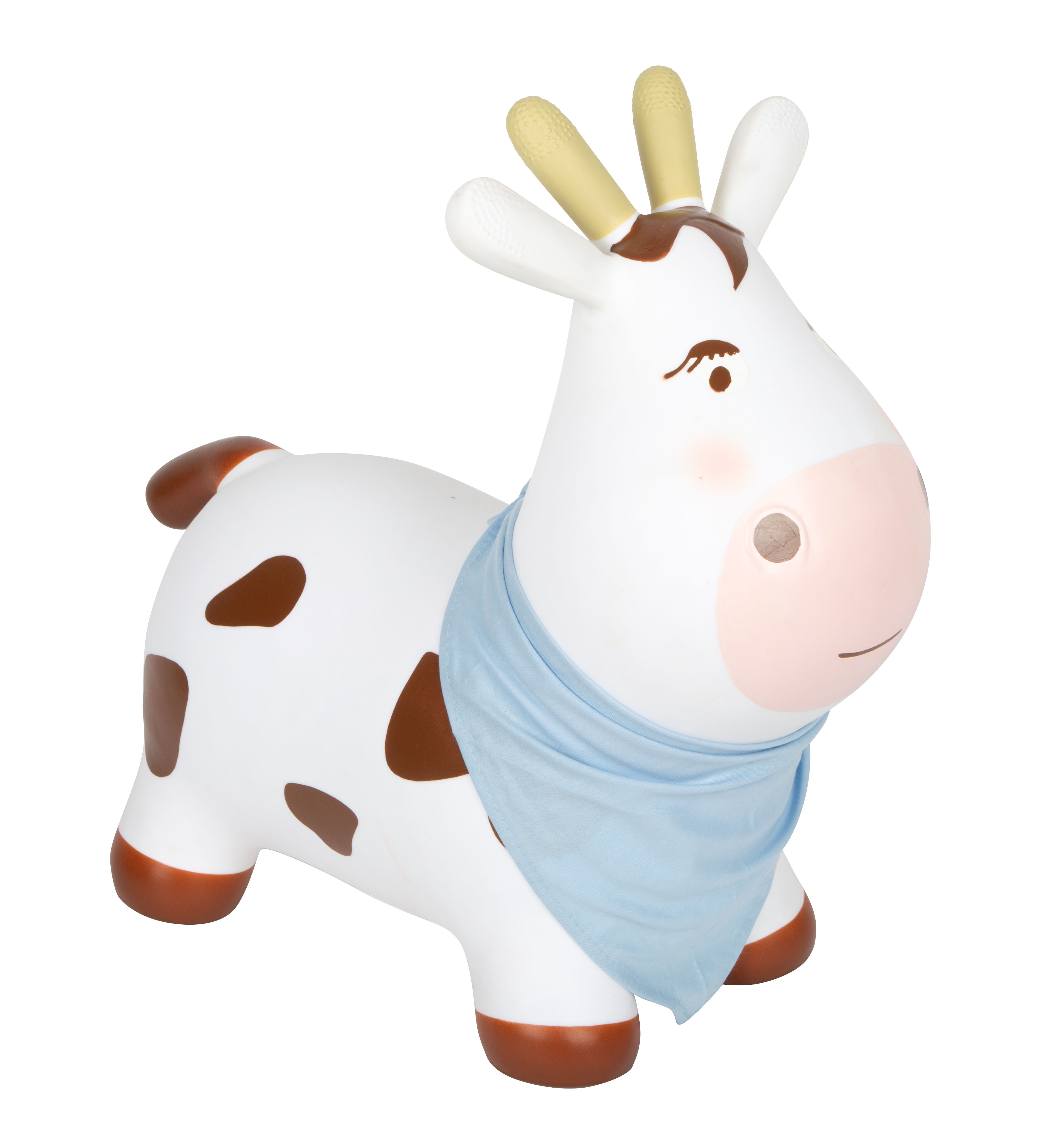 Hüpftier Kuh niedlich, Freund fürs Spielen