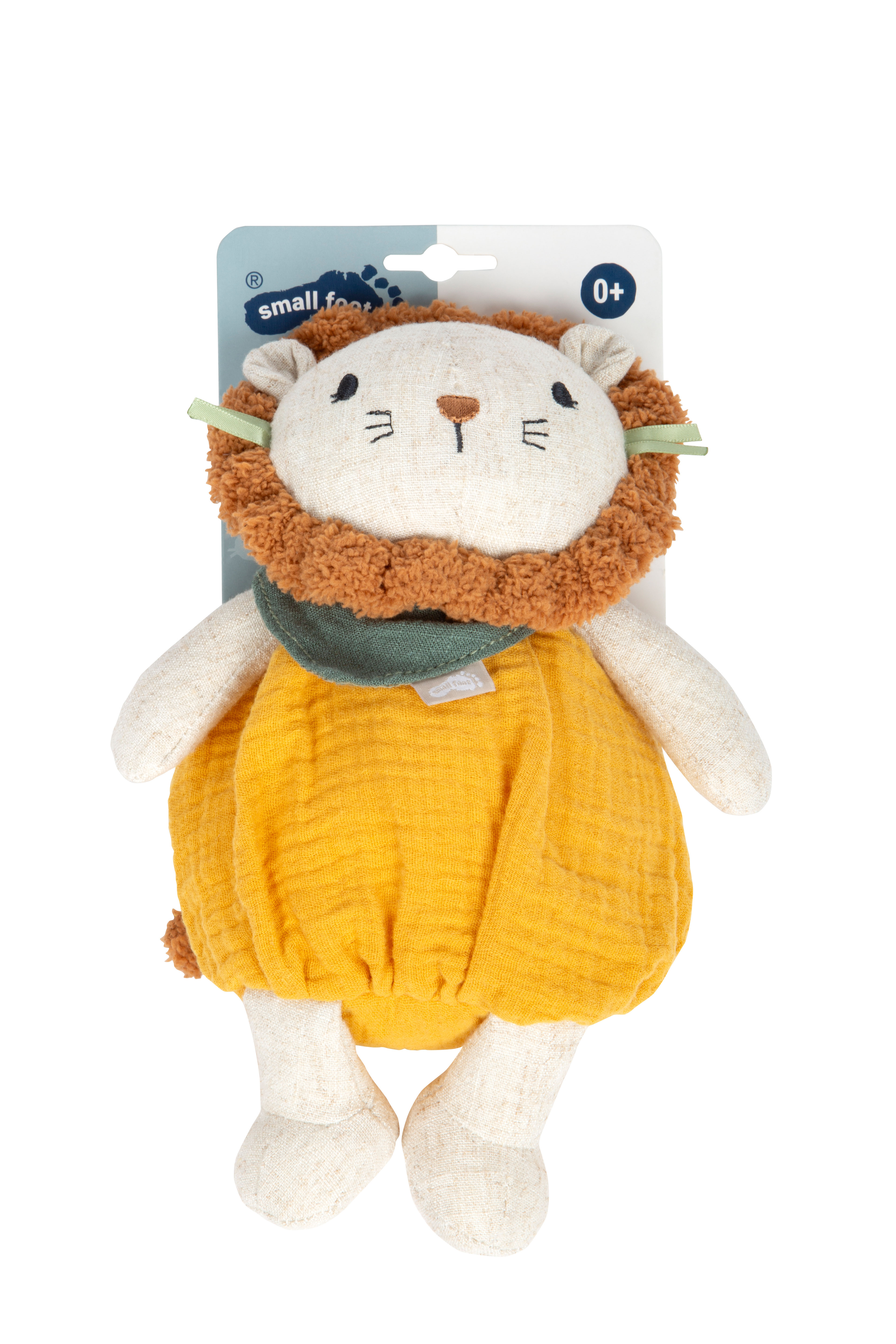 Babyspielzeug Kuscheltier Little Lion in der Verpackung