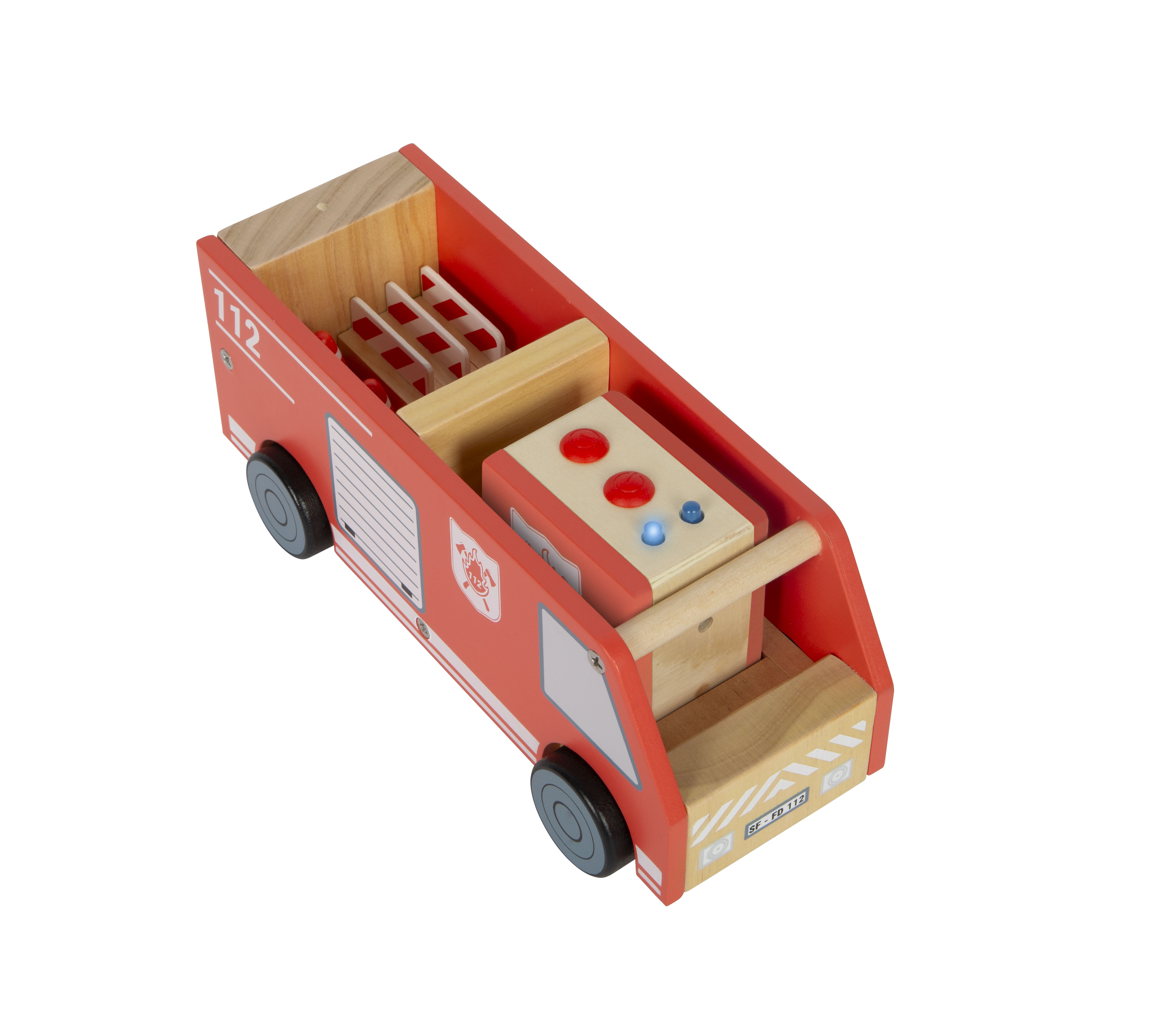 Feuerwehrwagen mit Stauraum