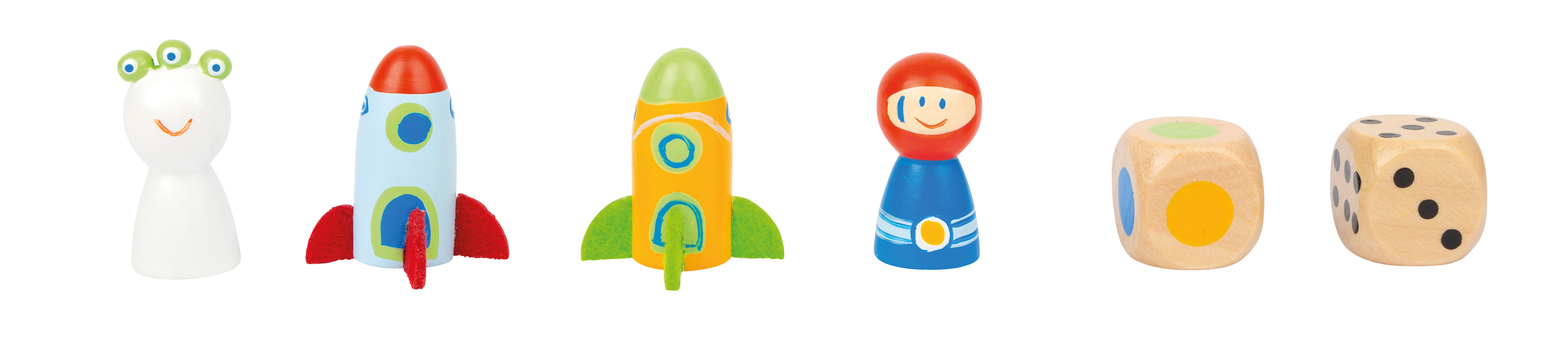 Ludo „Space“ für Kinder