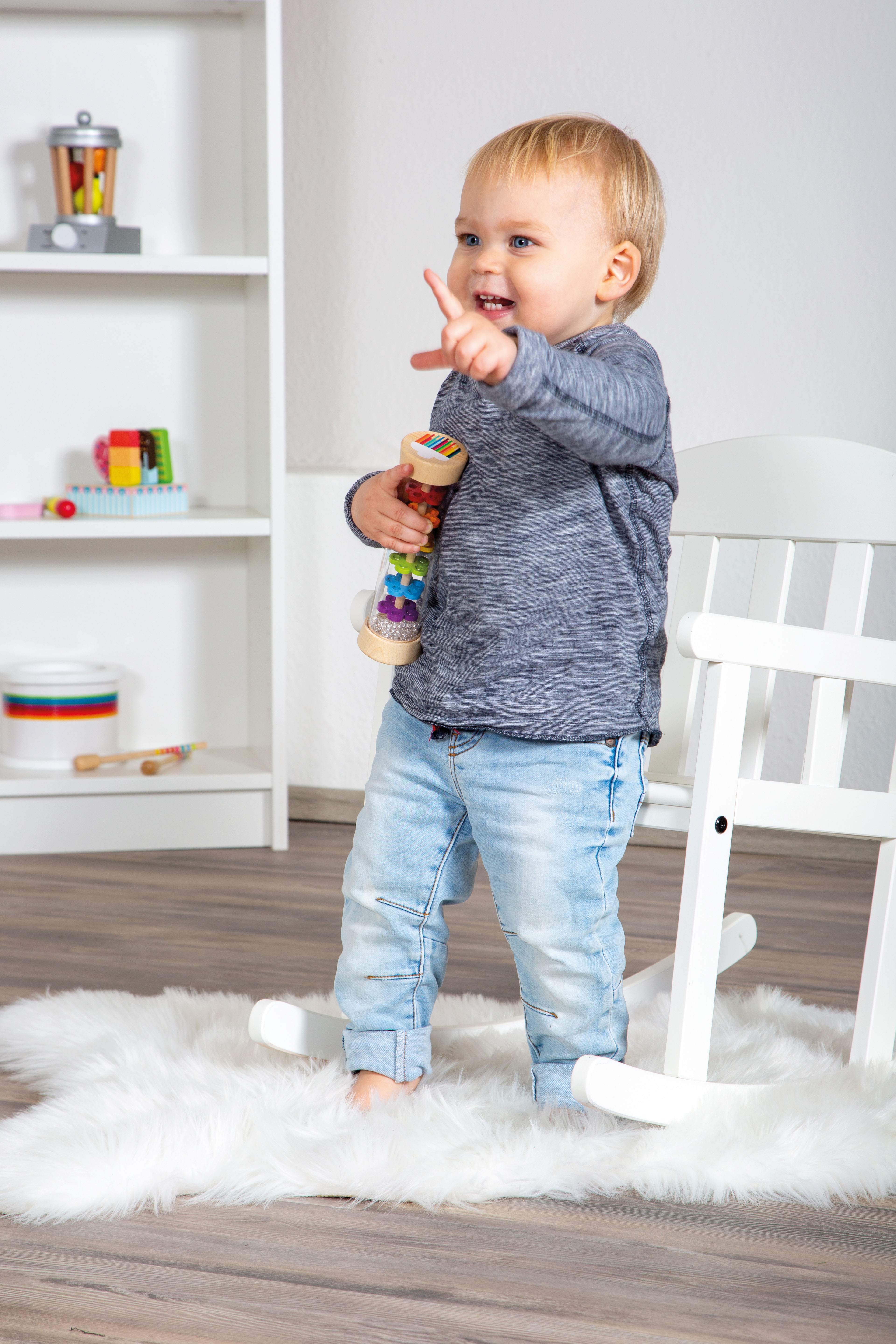 Regenmacher Regenbogen für Kinder