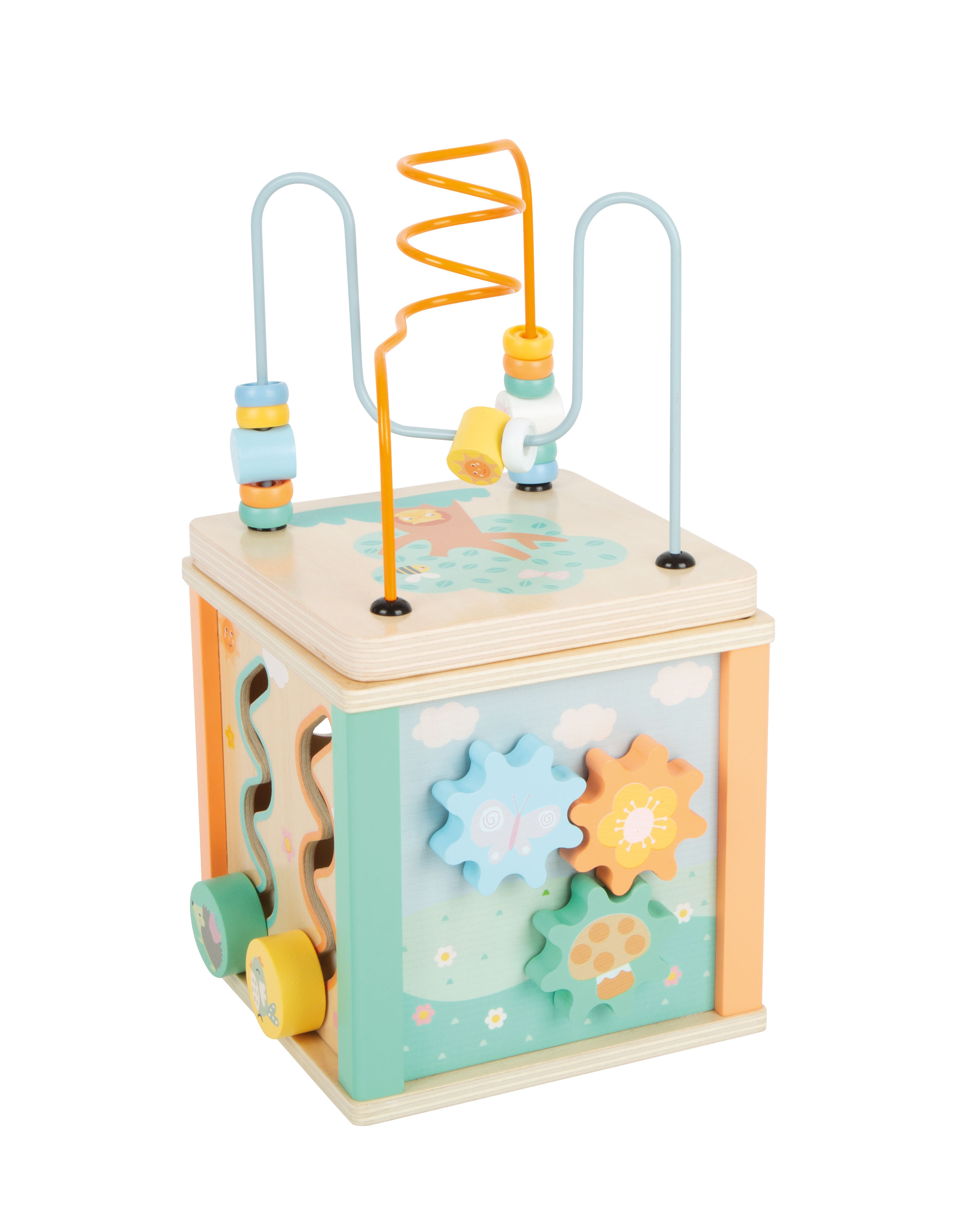 Motorikwürfel Pastell für Kinder