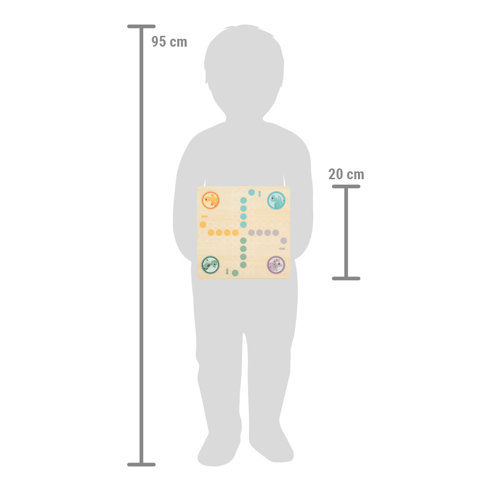 Ludo „Dino“ für Kinder