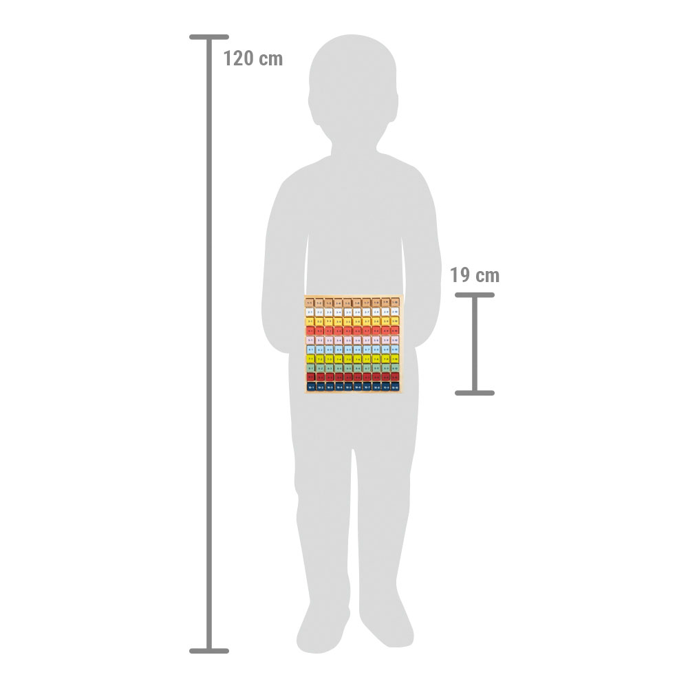 Kunterbuntes 1 x 1 „Educate“ für Kinder