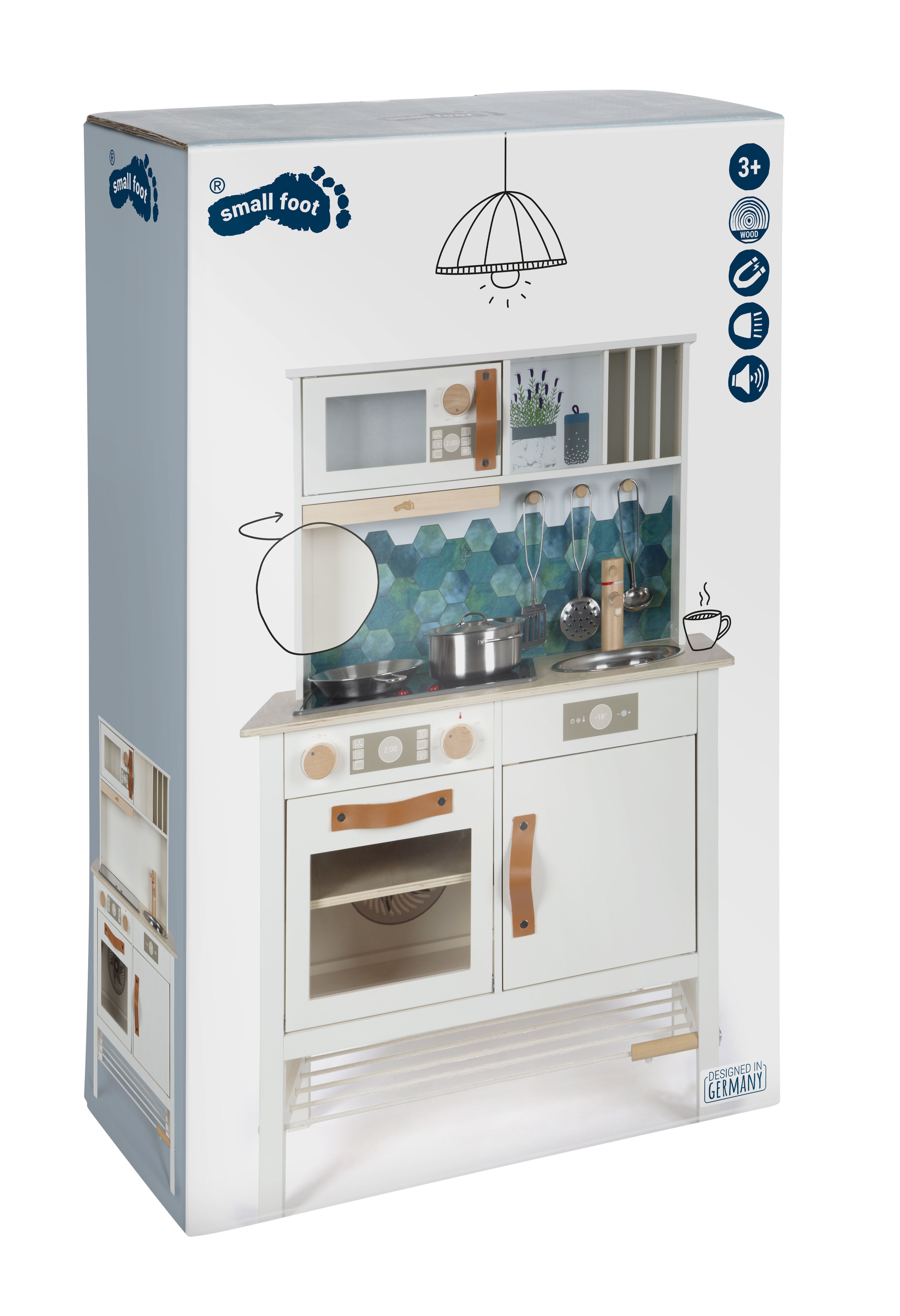 Kinderküche Weiss Tasty Verpackung