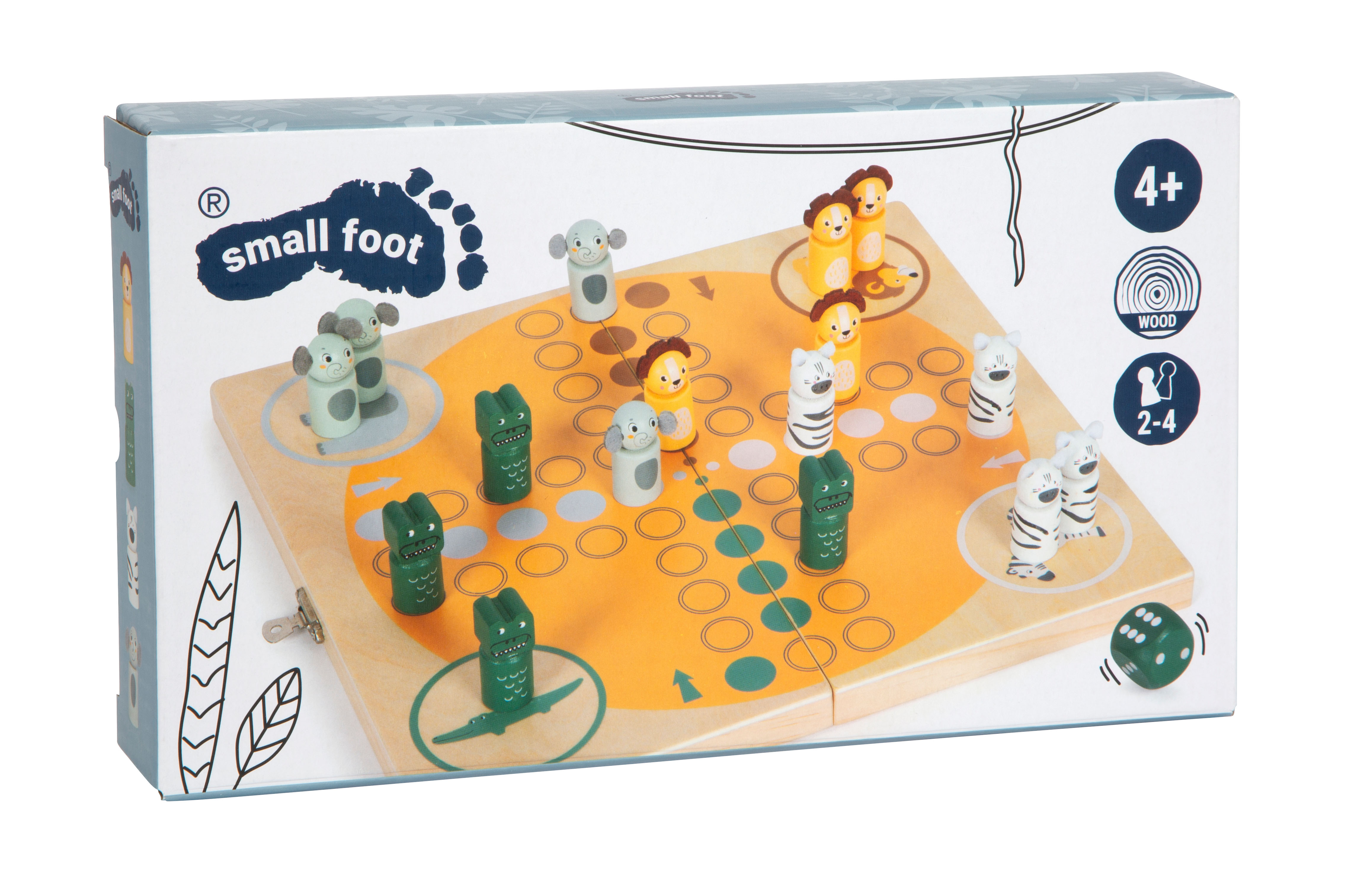 Maßstabsskizze vom Ludo-Brettspiel für Kinder
