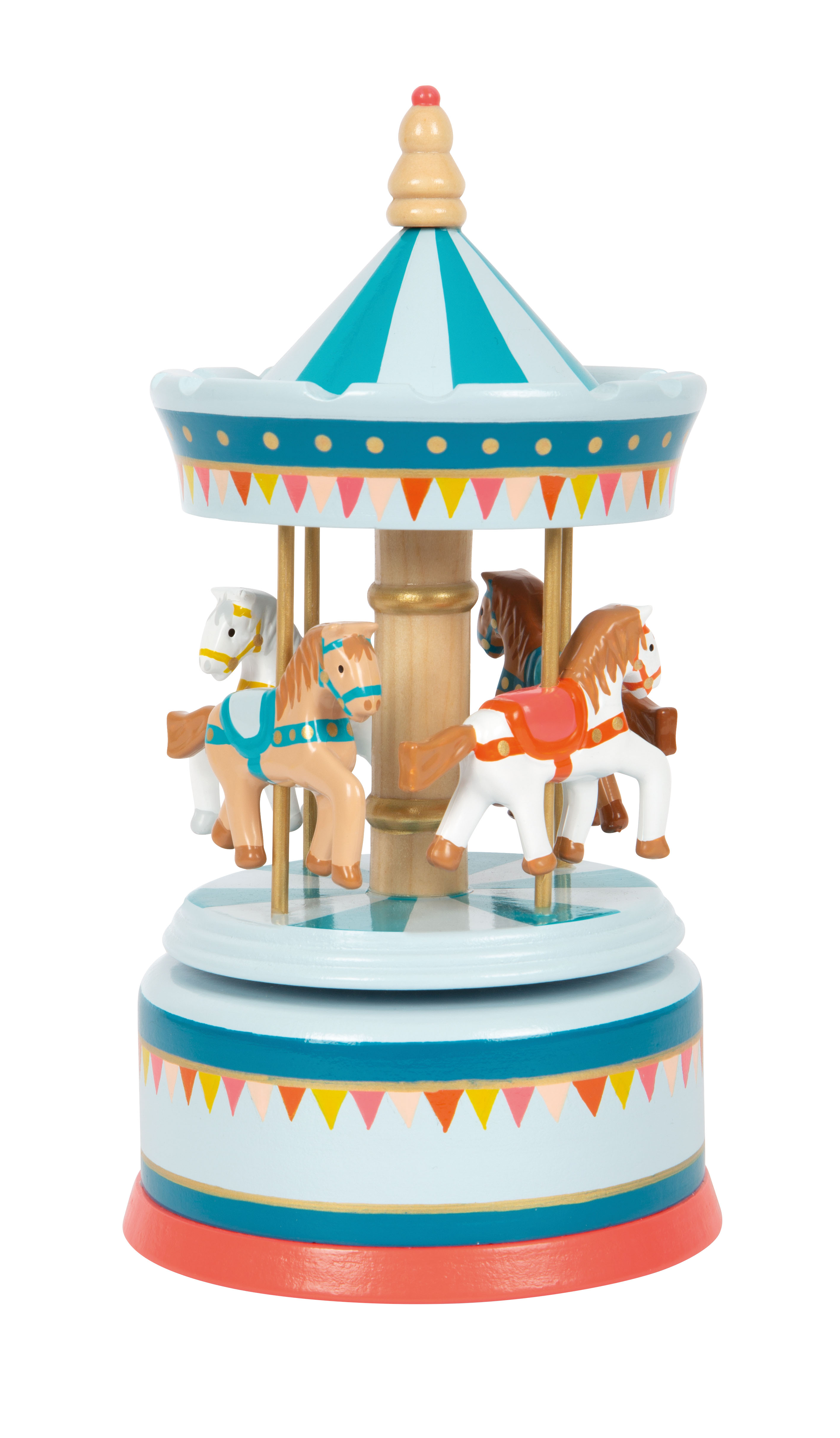 Spieluhr Pferdekarussell Zirkus für Kinder