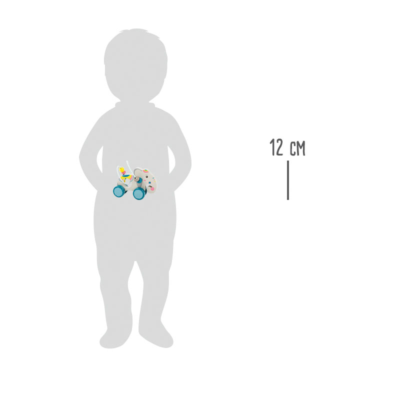 Schiebetier mit Motorikschleife „Jungle“ für Kinder