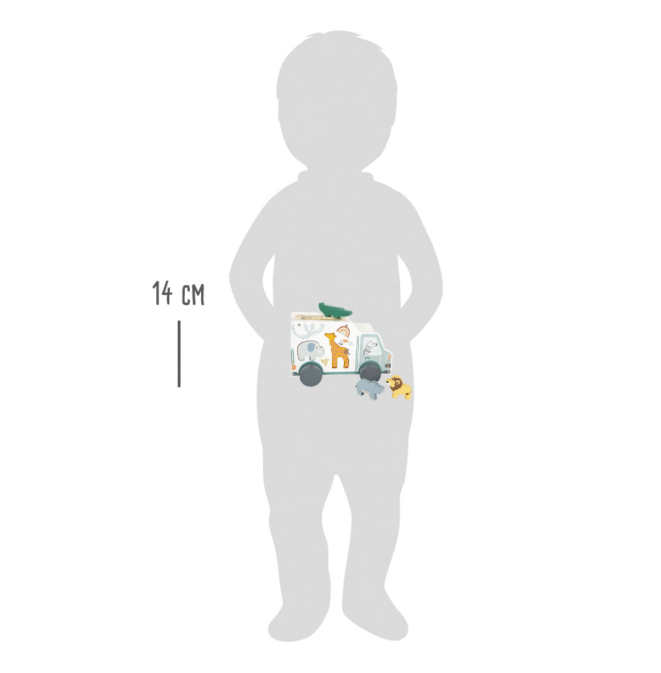 Steckspiel Spielauto „Safari“ für Kinder