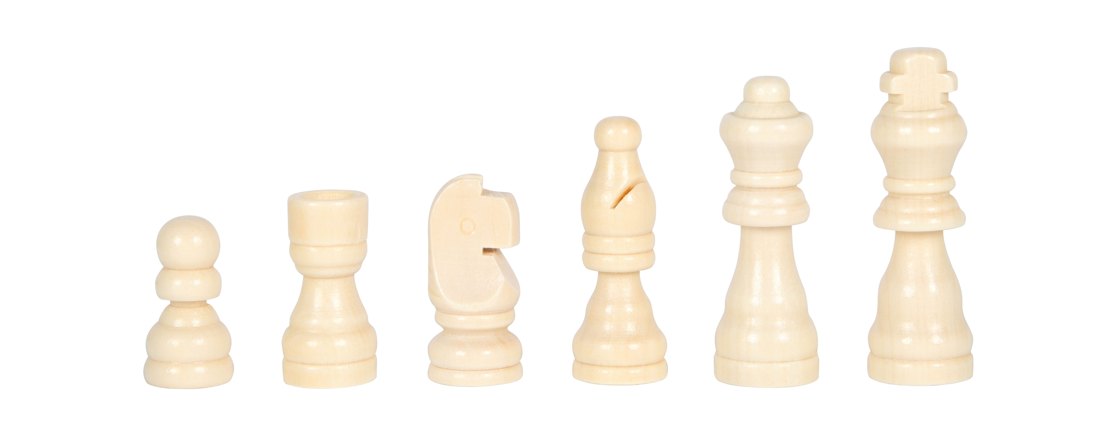 Spiele-Set Schach, Dame & Mühle für Kinder