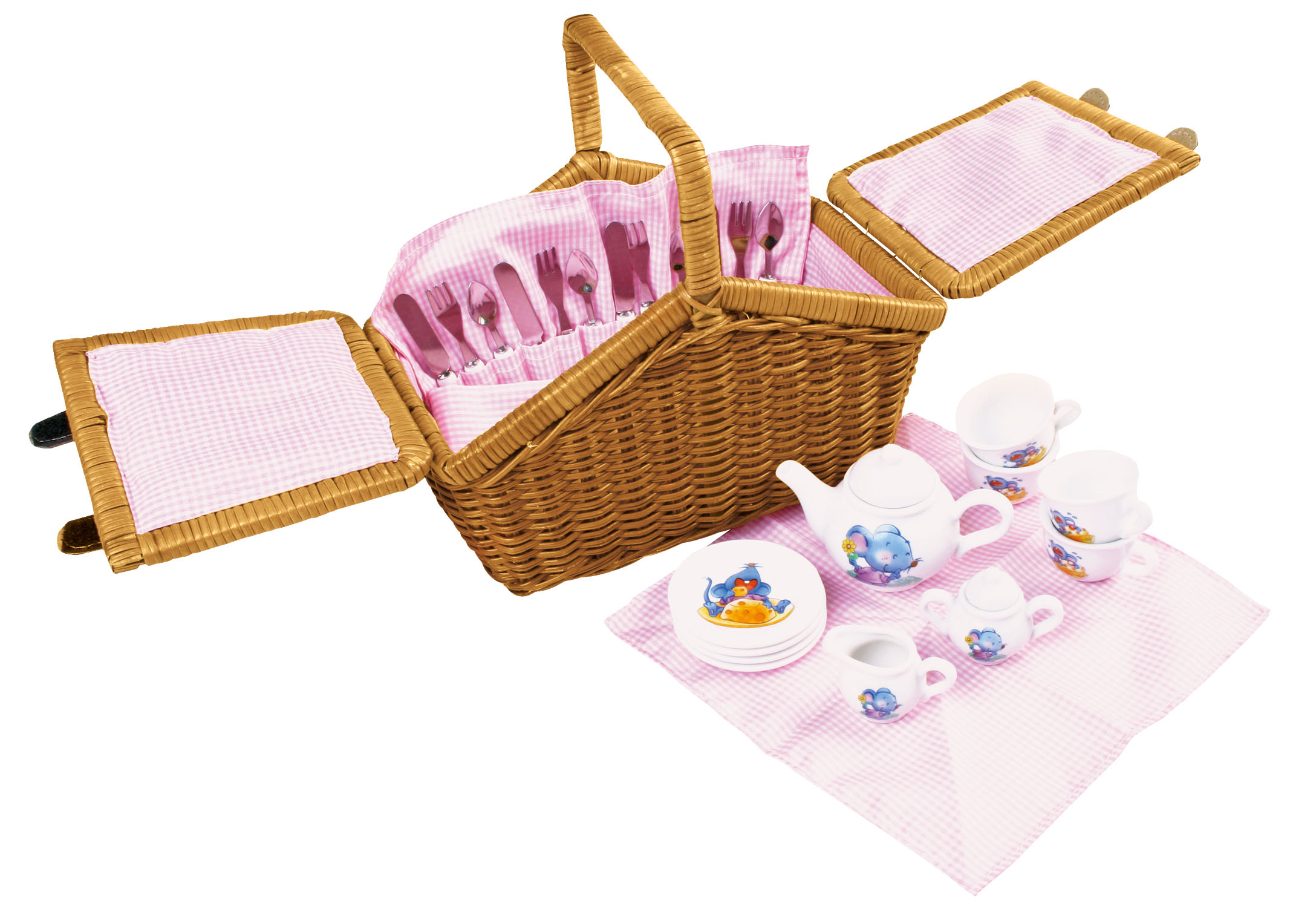 Picknickkorb Romantik für Kinder