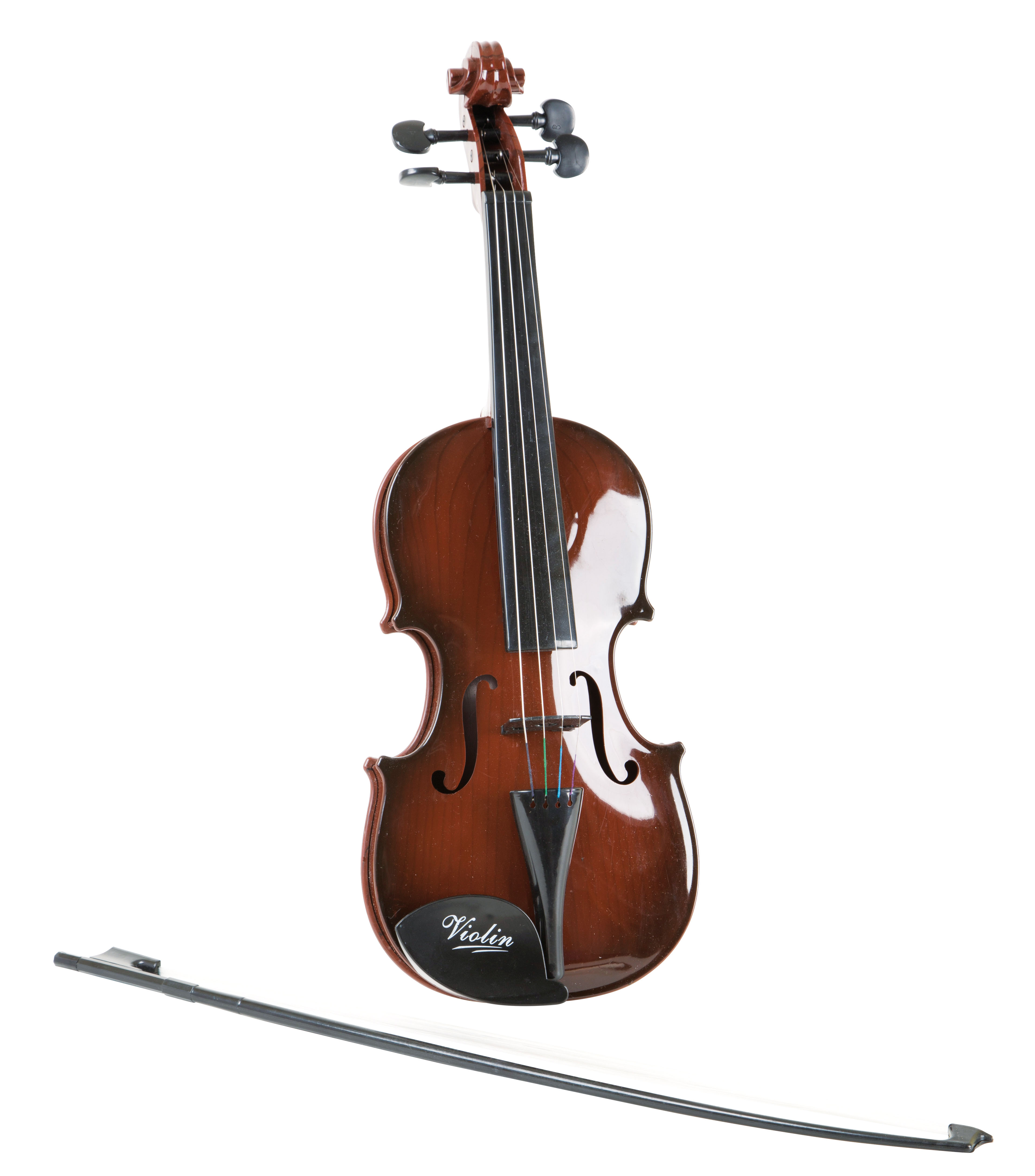 Violine braun schwarz "Klassik"