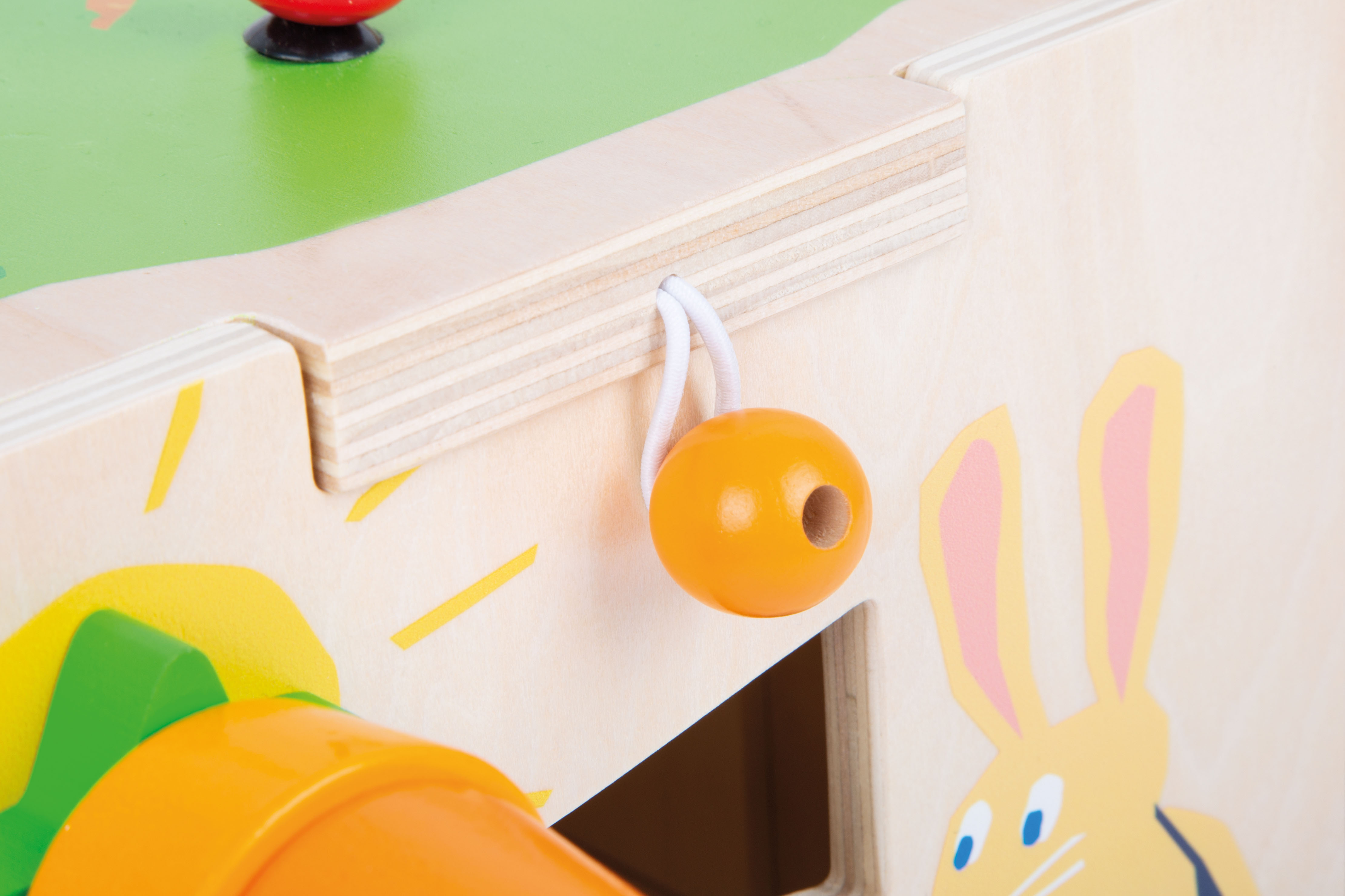 Motorikwürfel Hase für Kinder