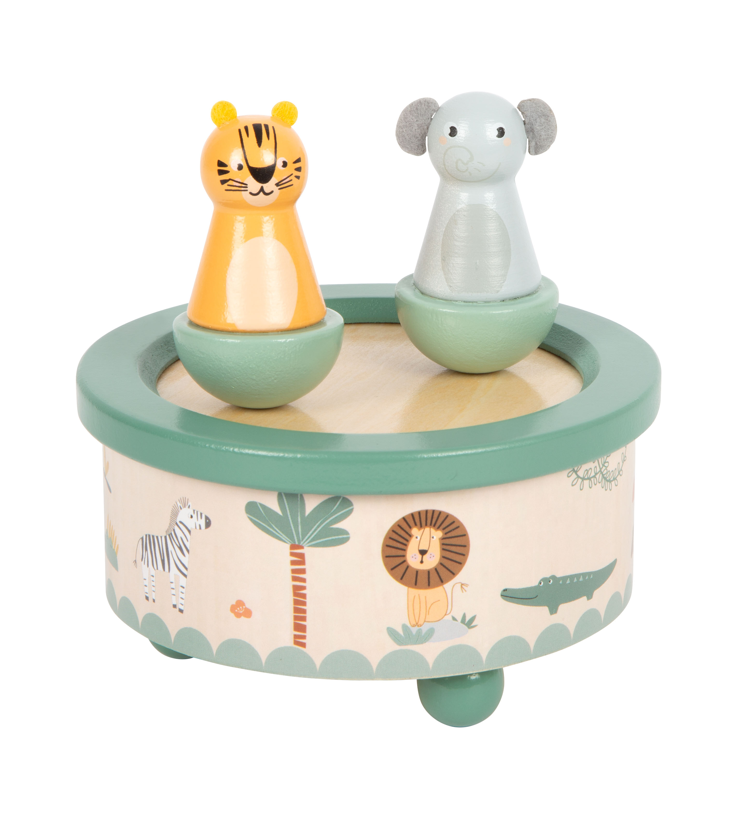 Spieluhr Safari magnetische Figuren