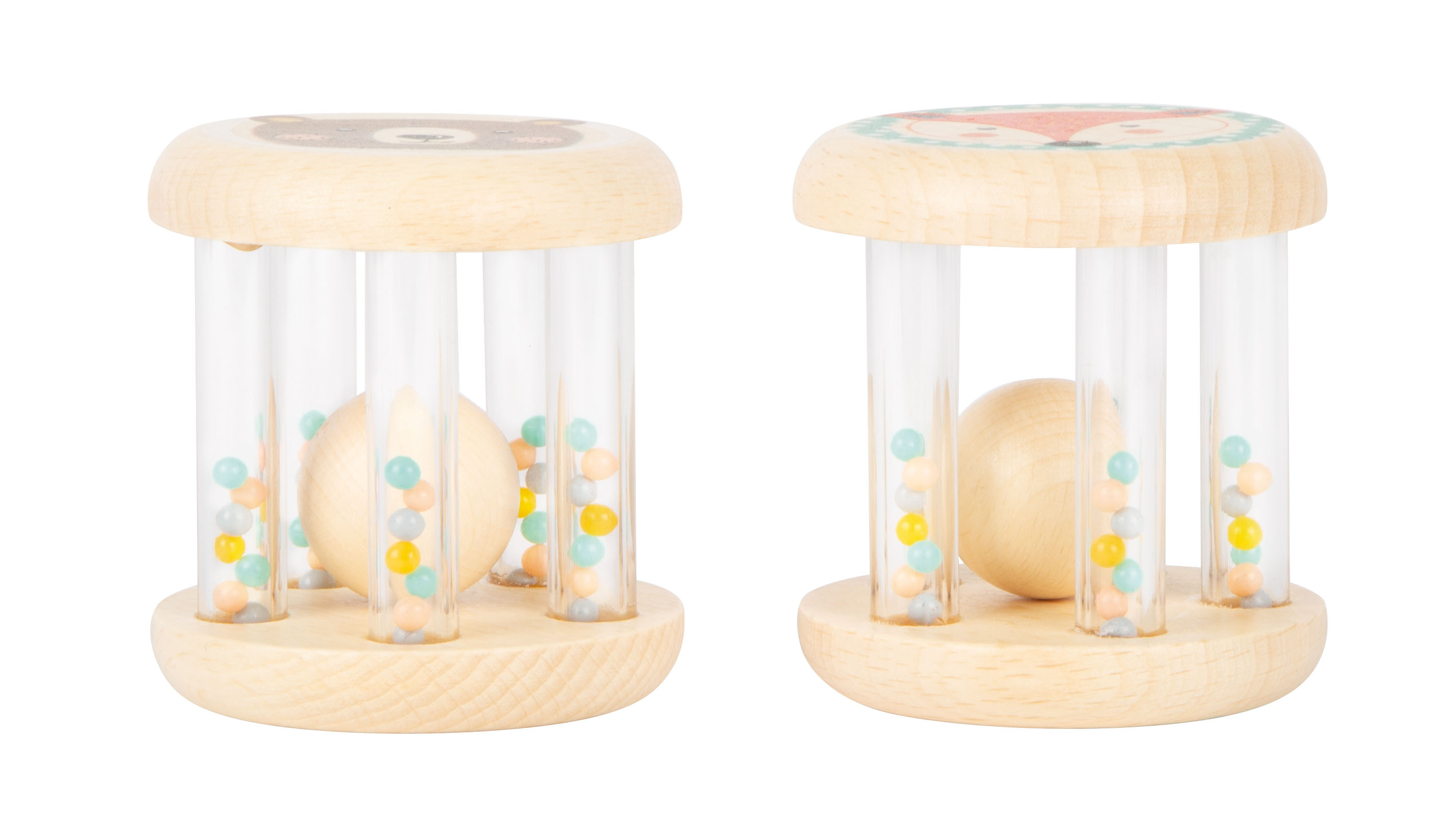 Babyrasseln Tiere Pastell für Kinder