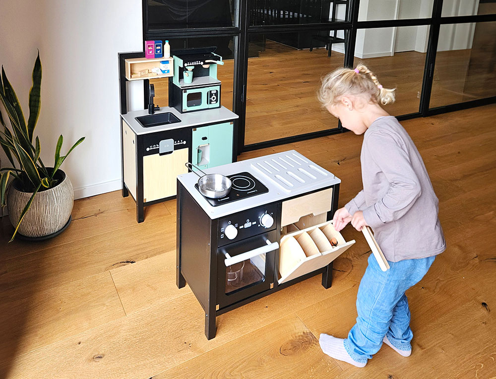Kinderküche Mit Kücheninsel Industrial Kinderbild