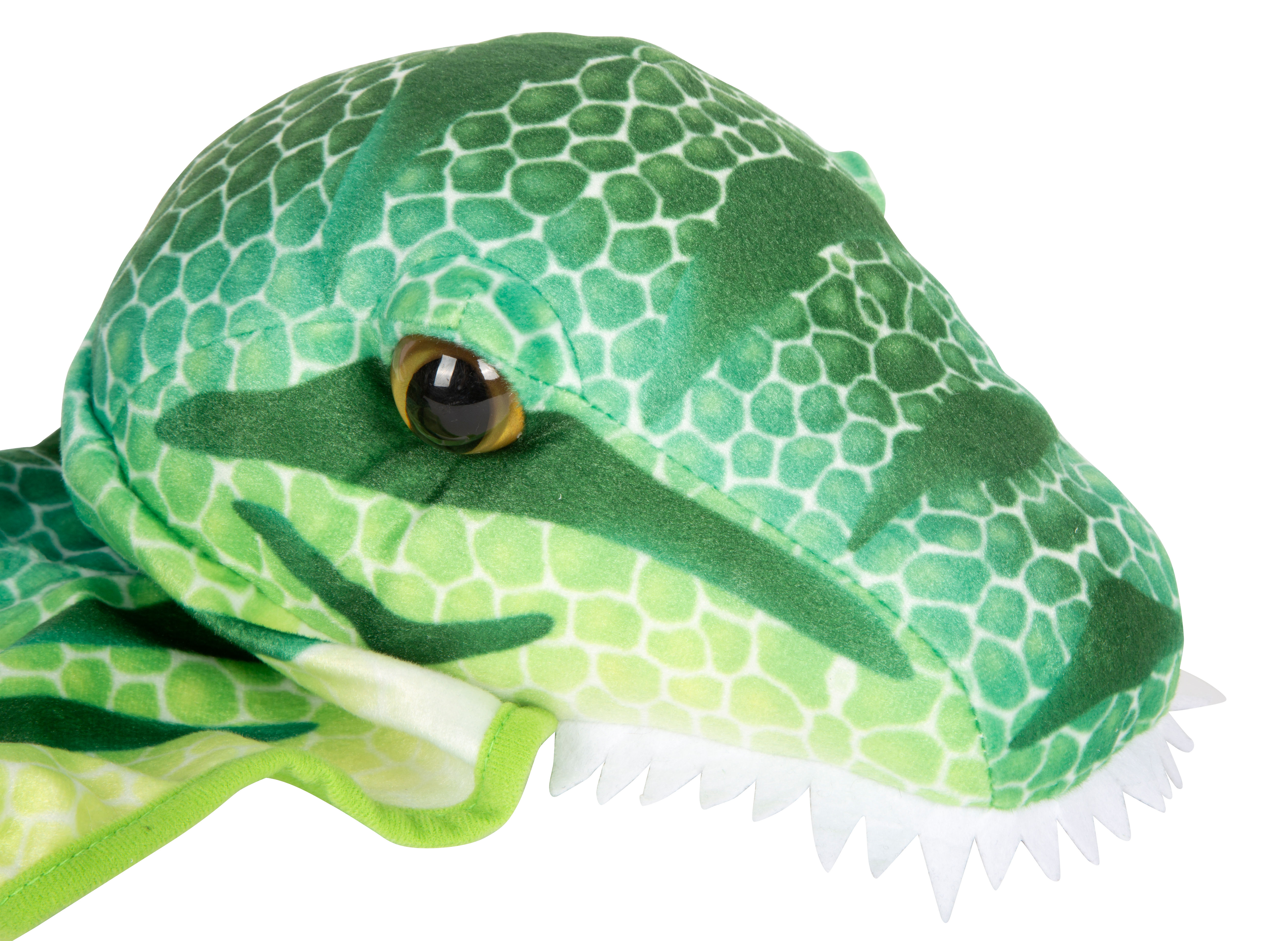 Kostüm Weste Dino Kopf Augen Zähne