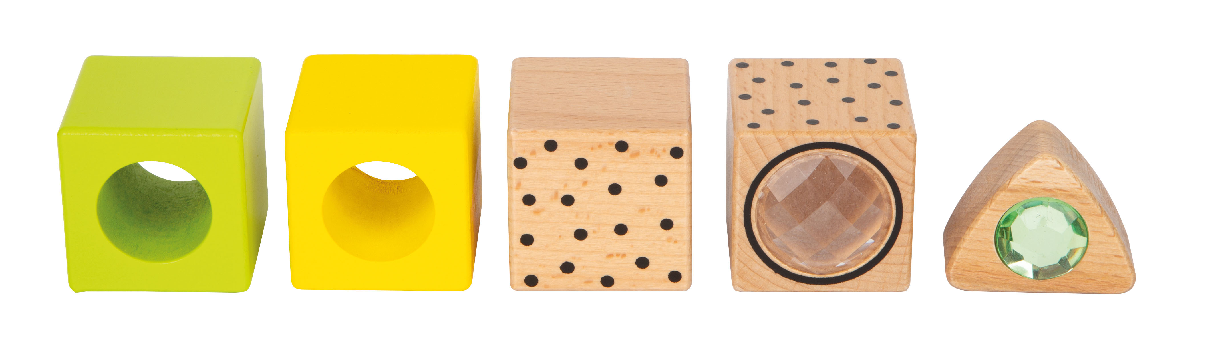 Holzbausteine Fantasiewelt für Kinder