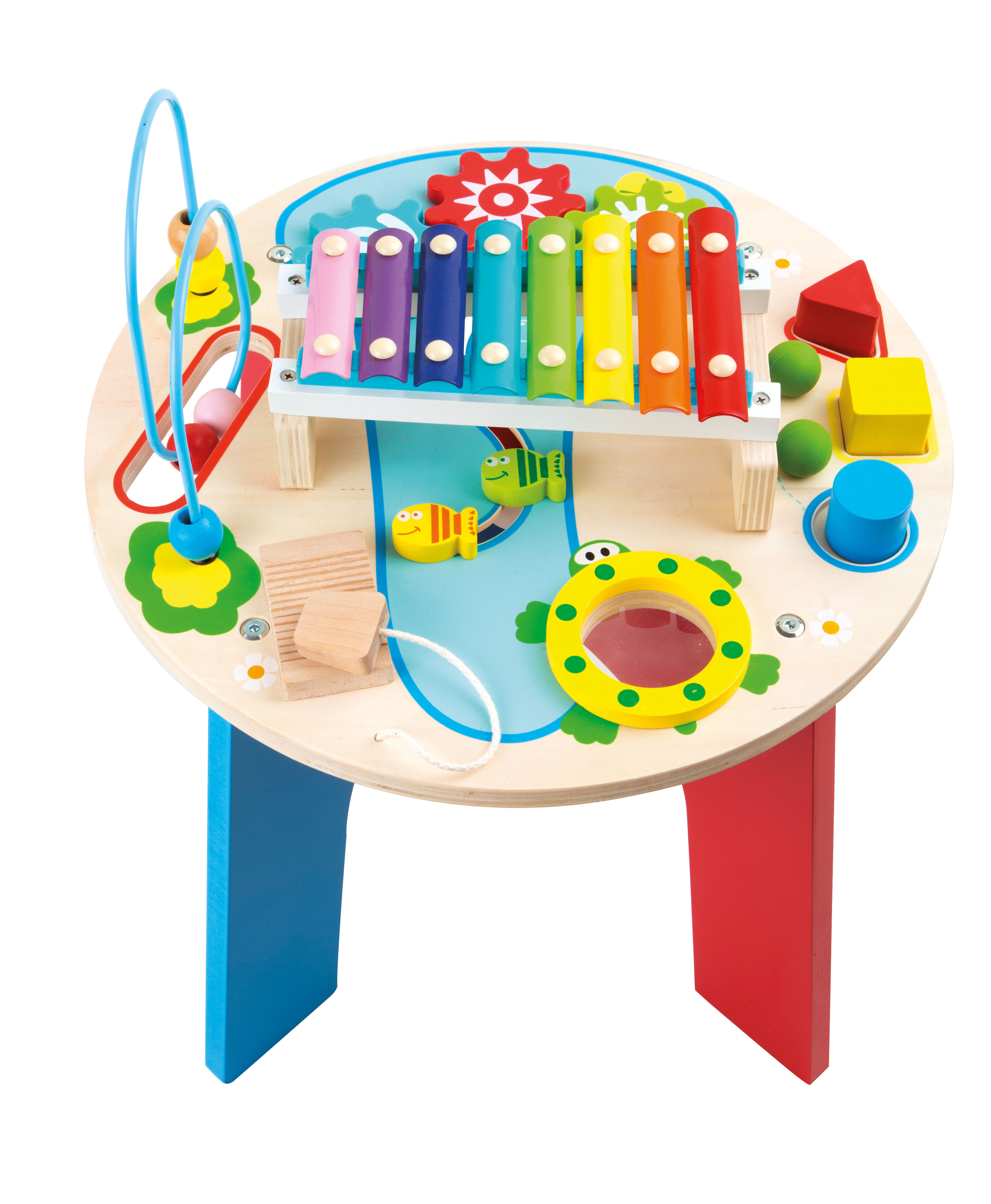 Motorik- und Musiktisch 2 in 1 für Kinder