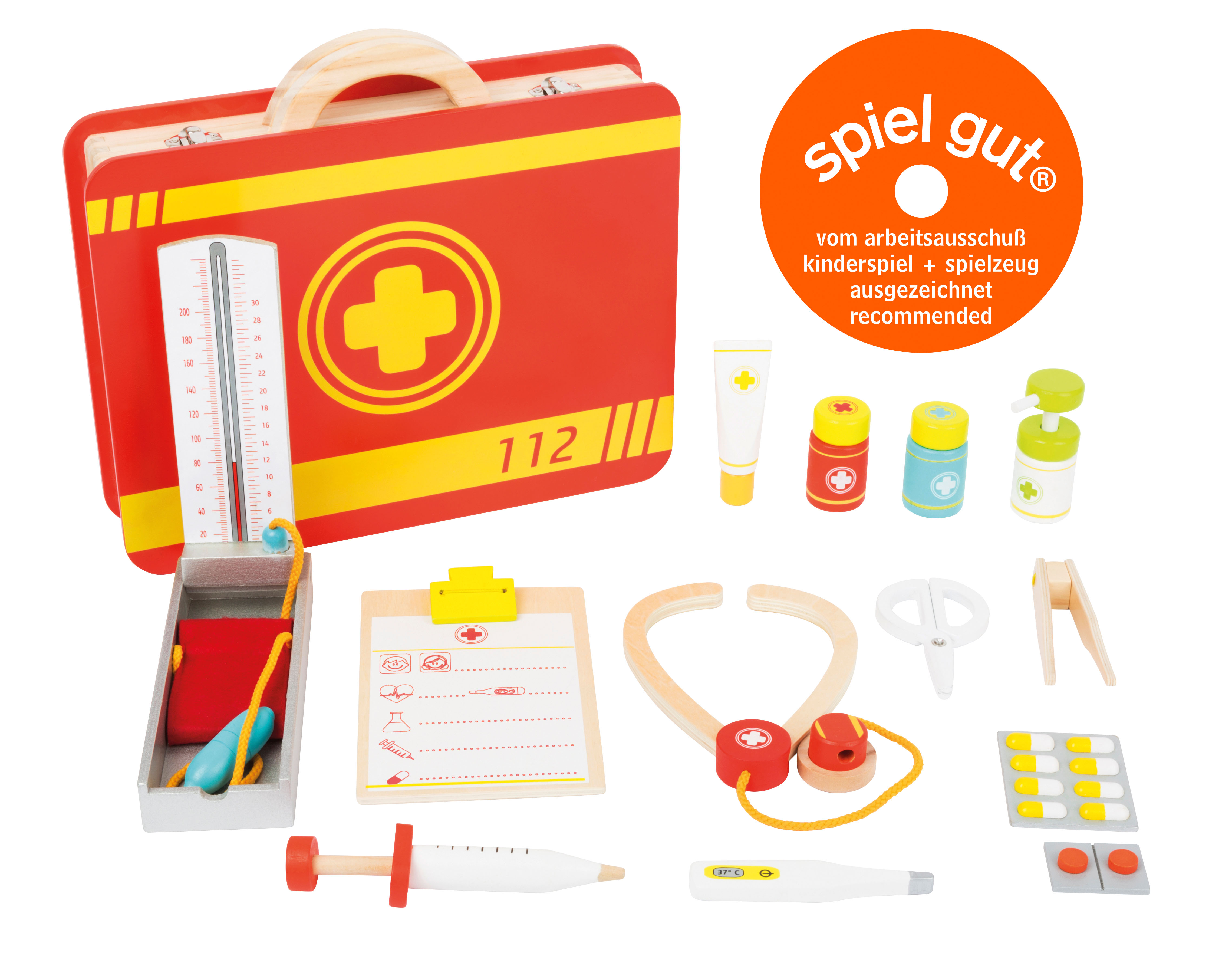 Notarztkoffer Spielgut Auszeichnung