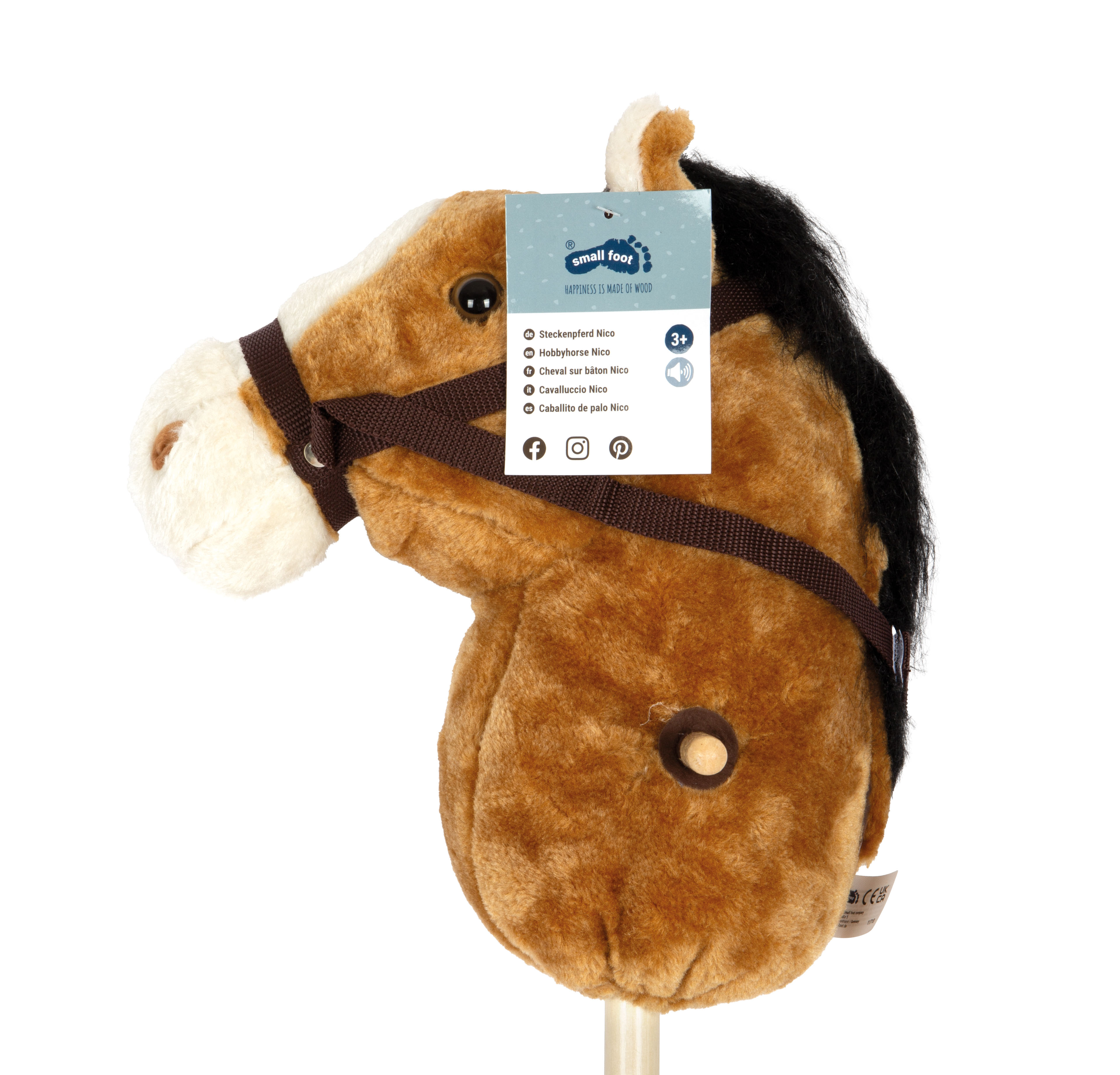 Steckenpferd „Nico" für Kinder