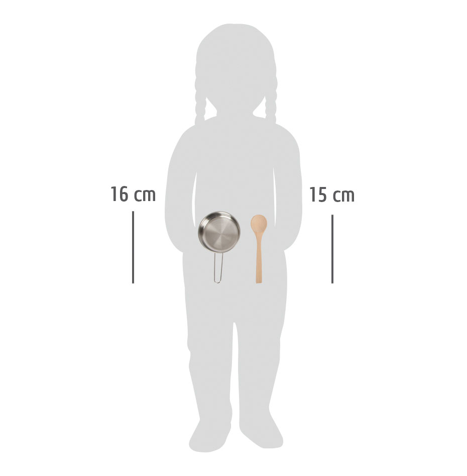 Kochset mit Schürze für Kinder