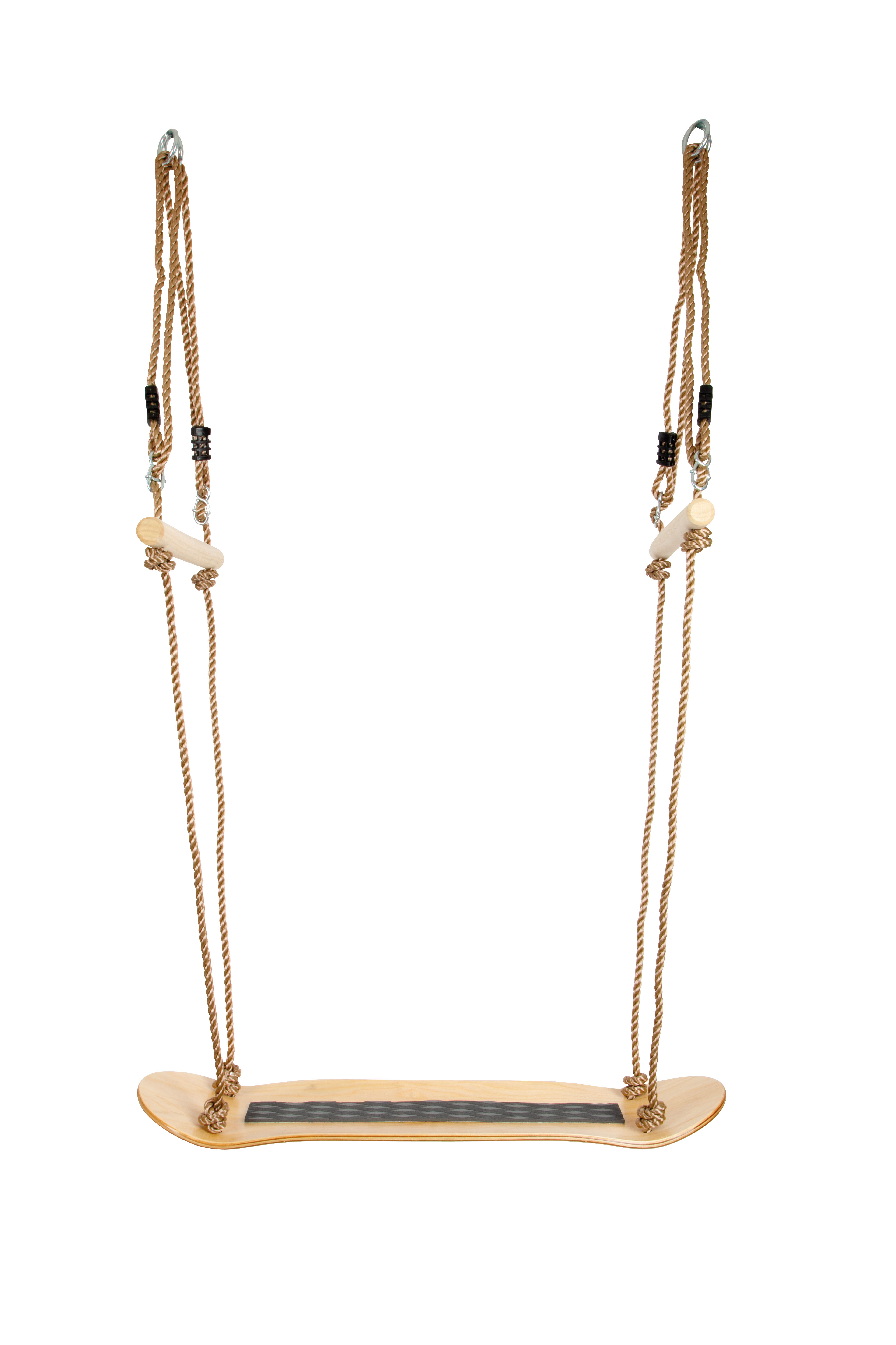 Skateboard-Schaukel aus Holz