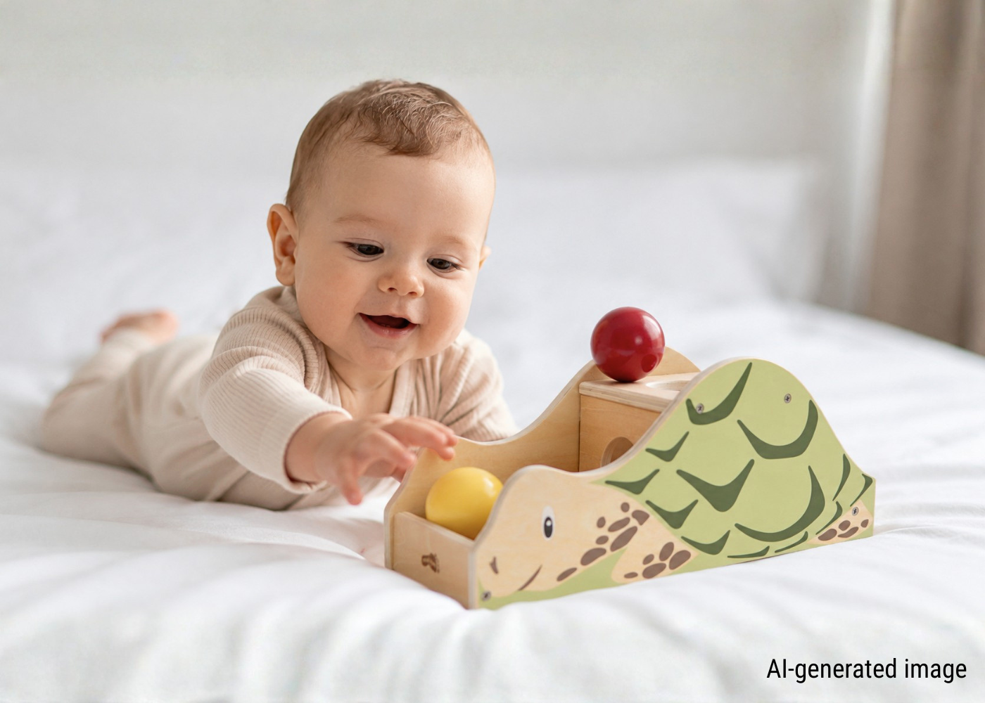 Baby, Spielzeug, Holz, Spiel, Bälle