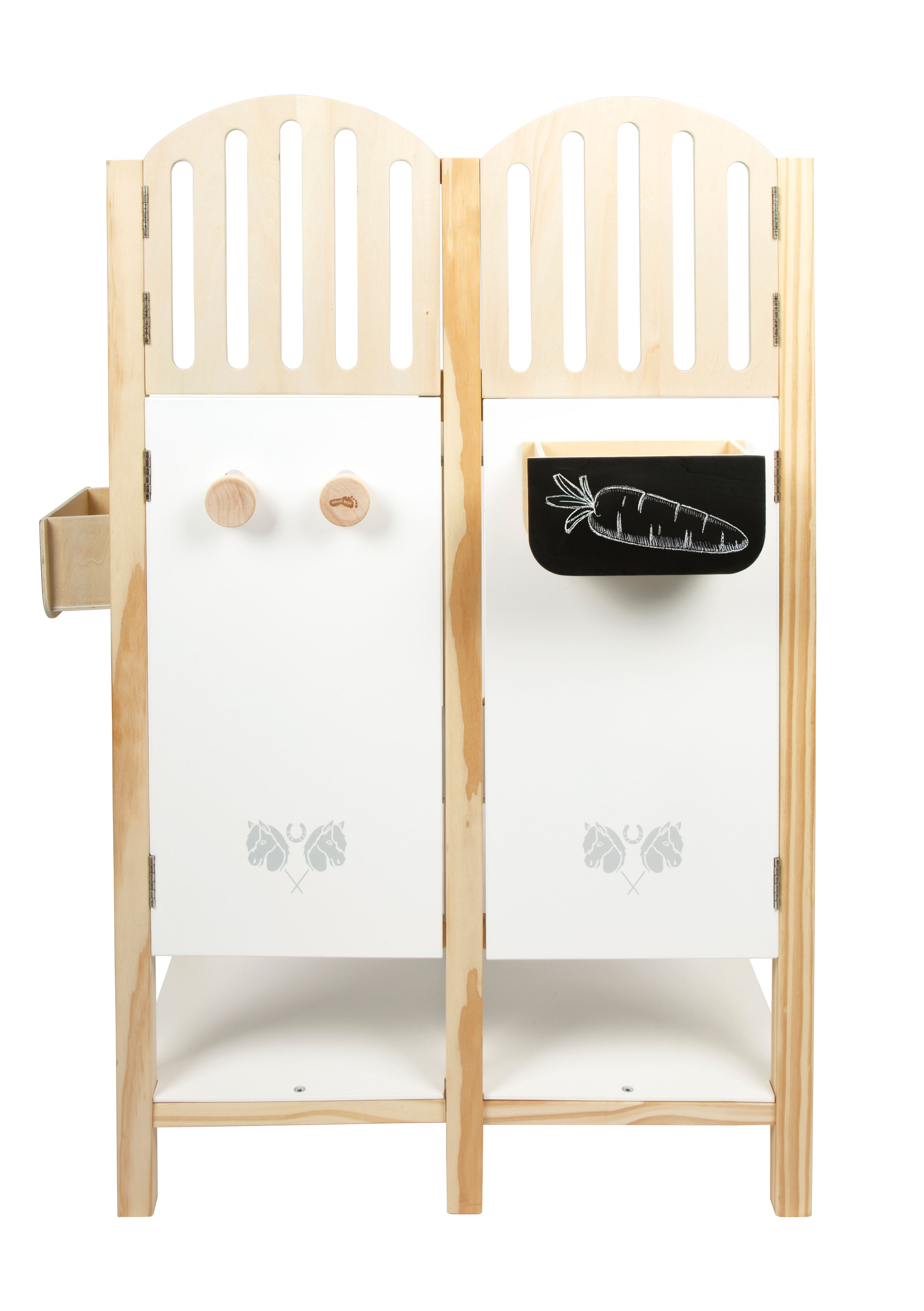 Hobby-Horse-Pferdestall mit umsteckbarem Gitter und Aufhängung