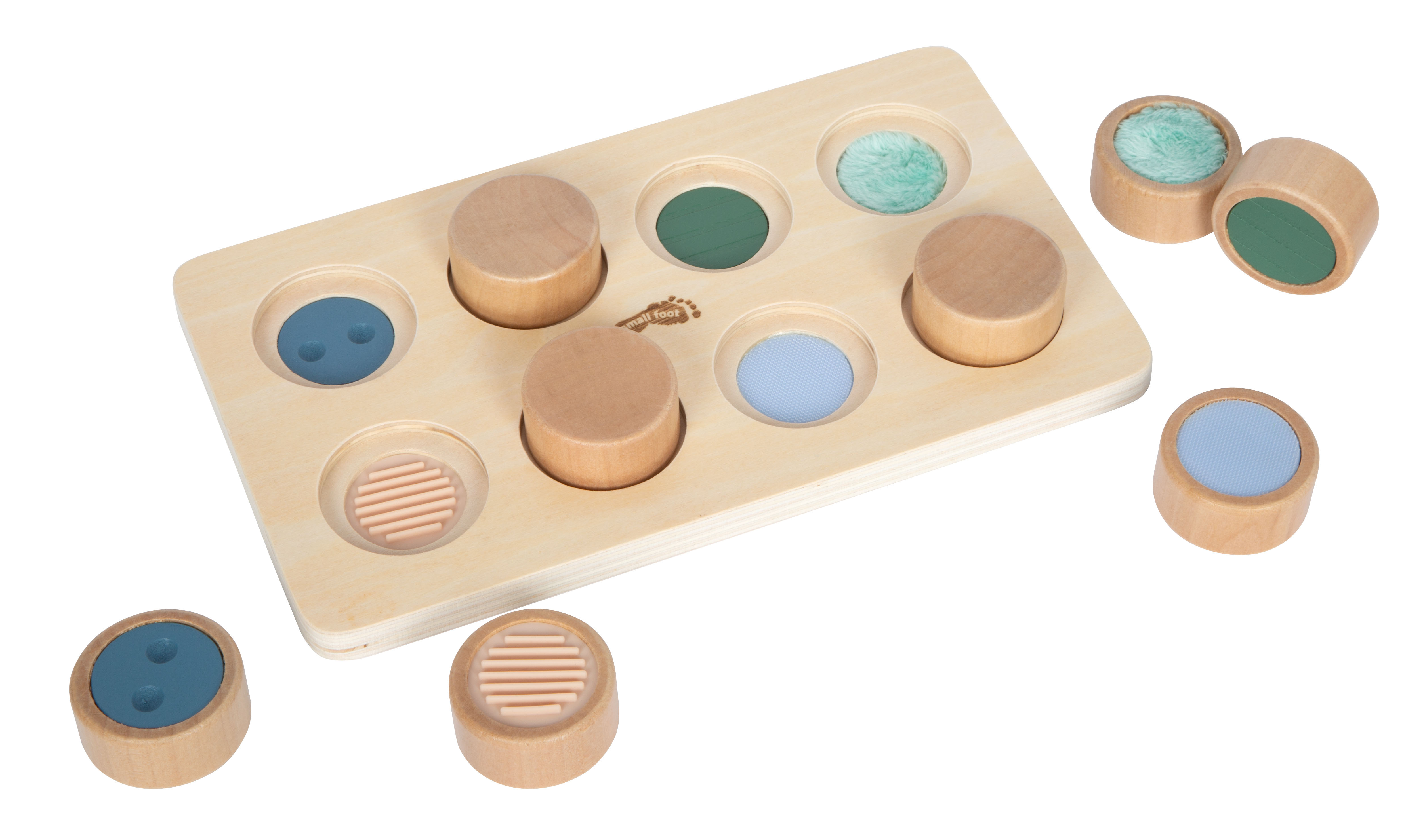 Montessori Fühlmemo mit Feingefühl Motorik