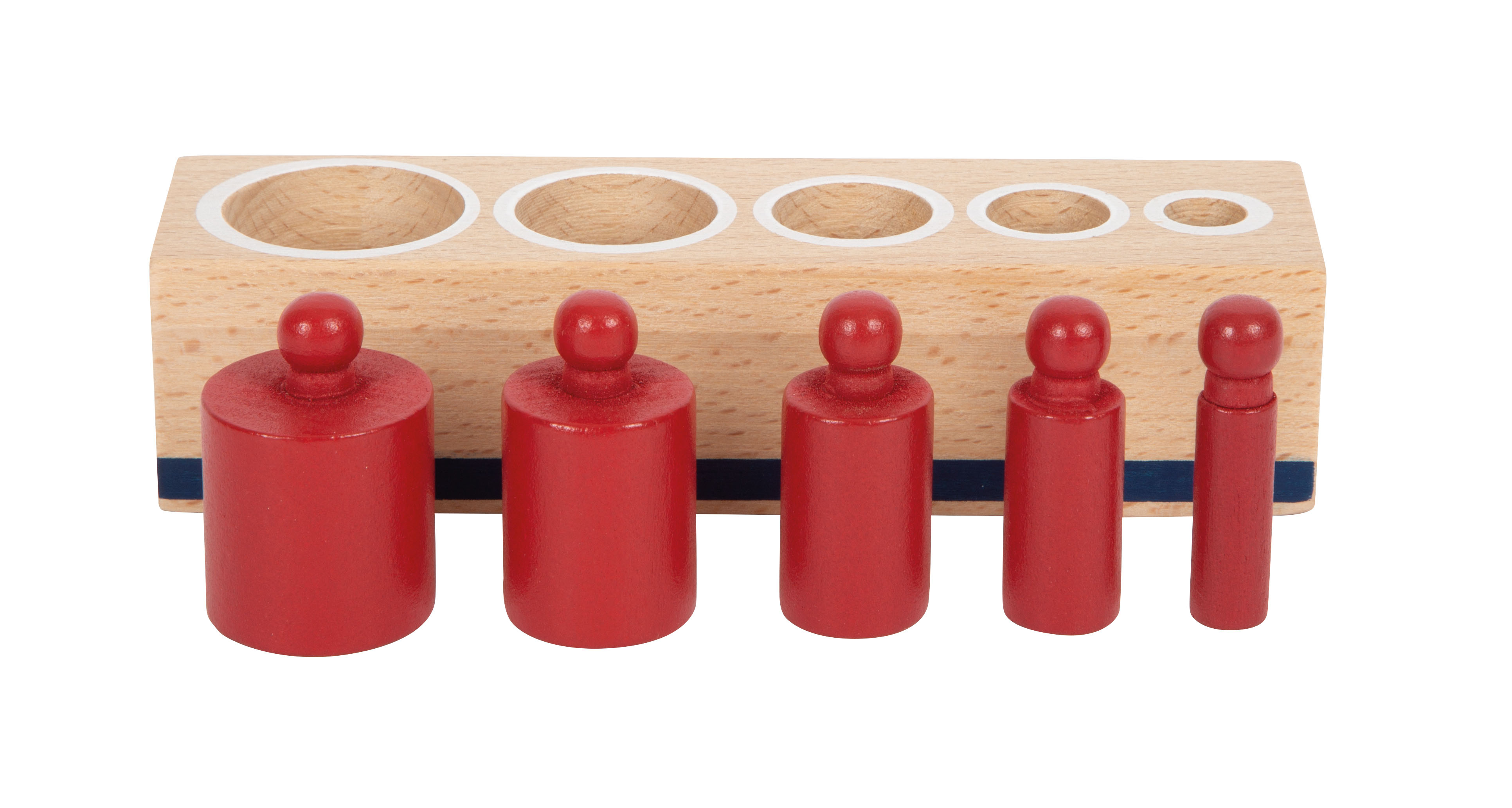 Steckspiel Größenzuordnung „Educate“ für Kinder