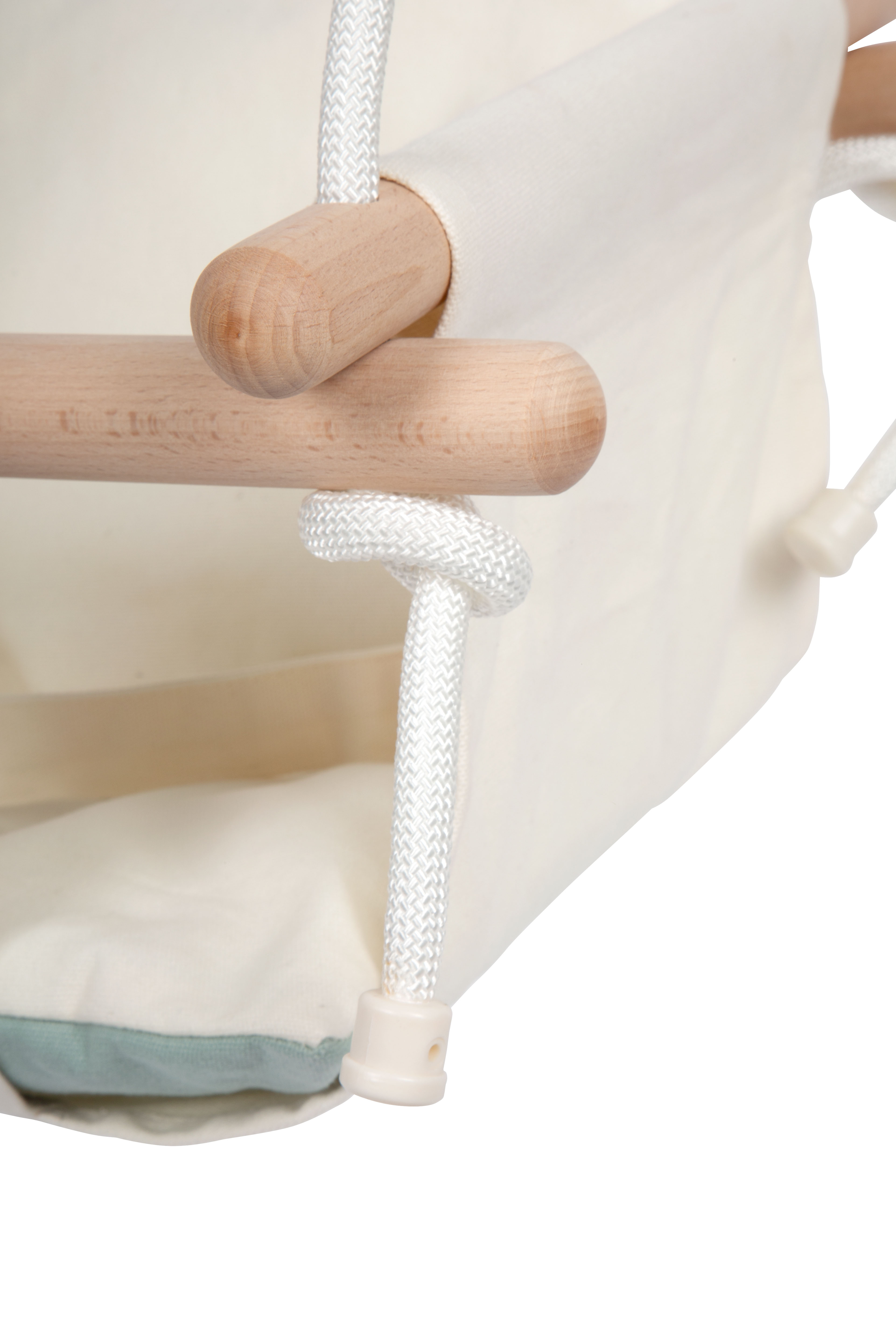Mitwachsende Babyschaukel aus Stoff