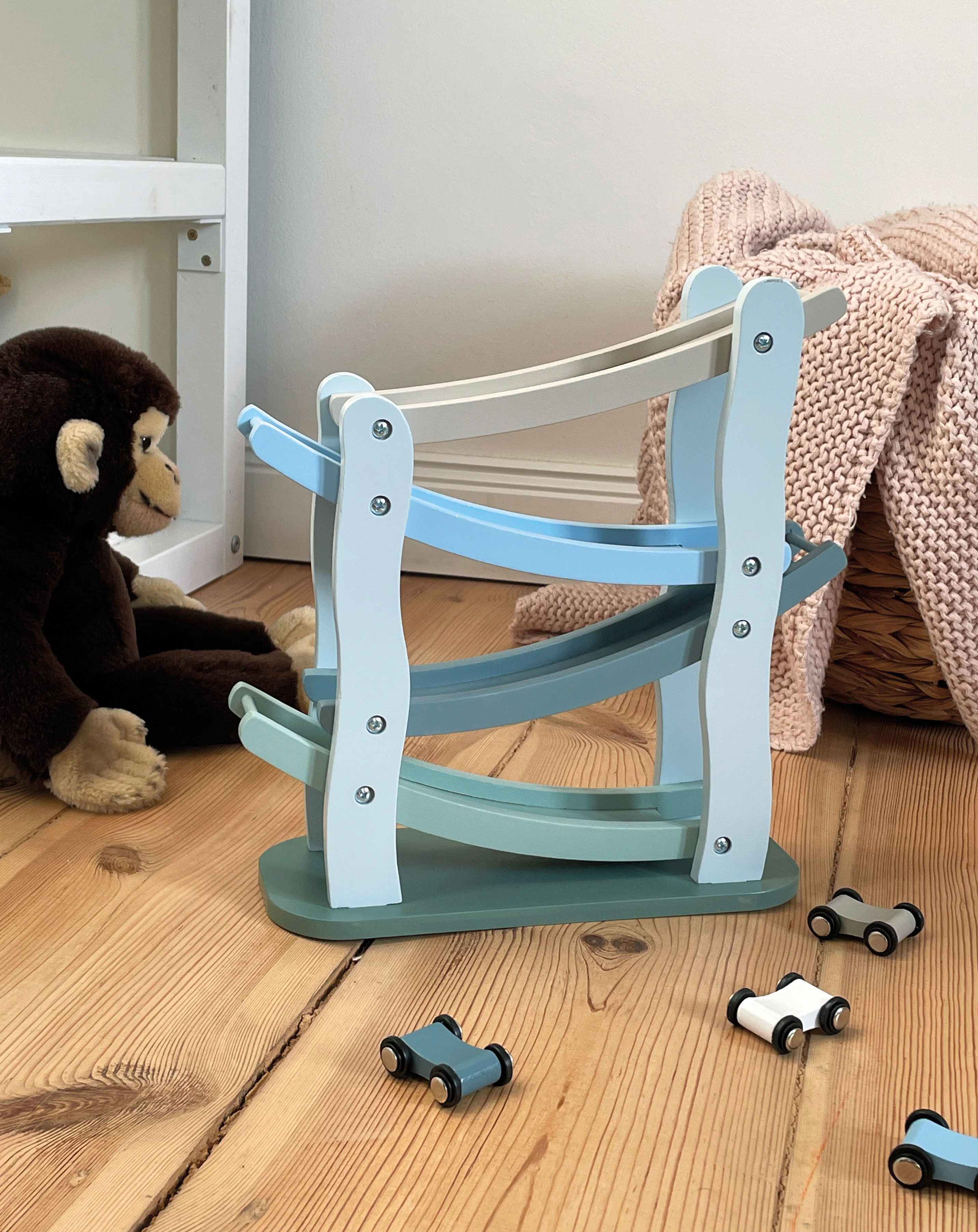 Rennbahn Blaues Wunder für Kinder