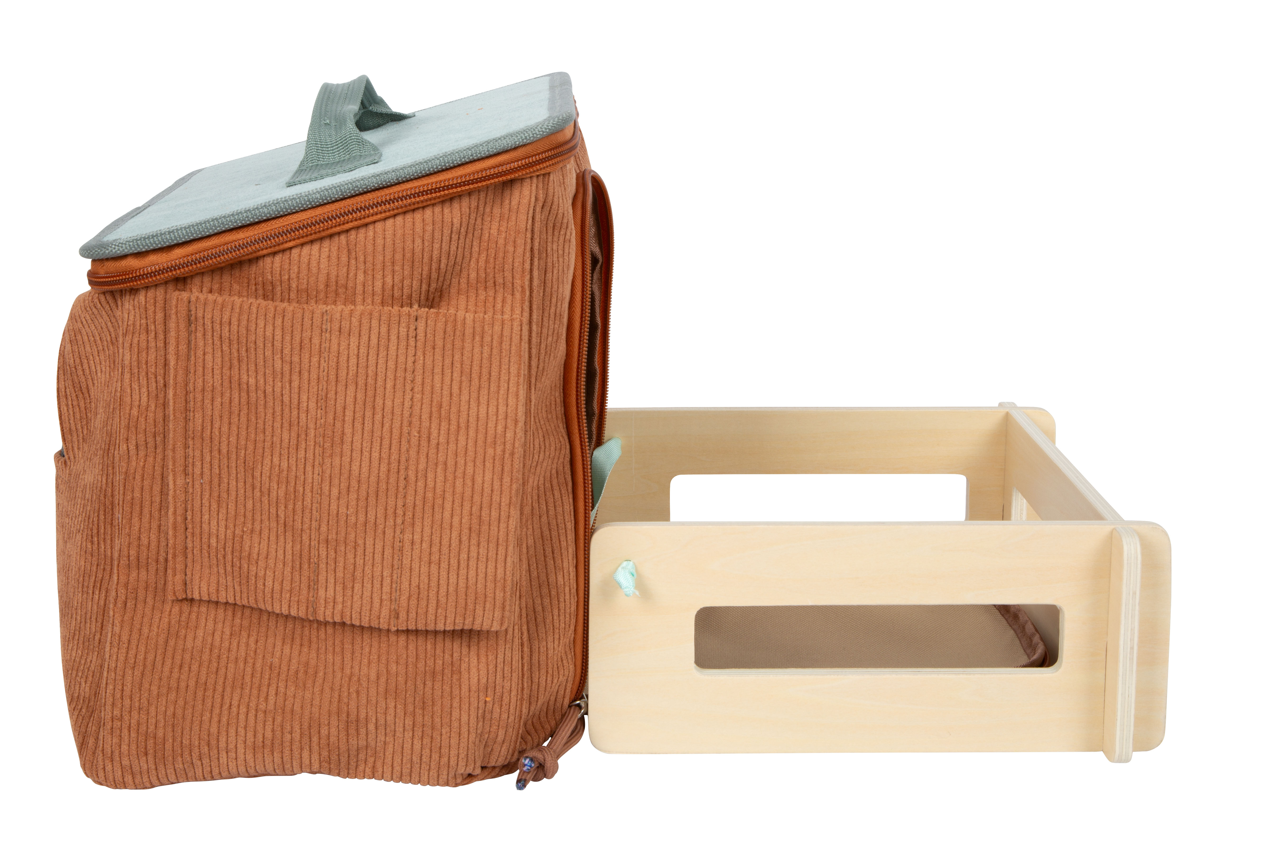 Spielset Pferd mit Stall und Zubehör in der Tasche mit Stall und Paddock