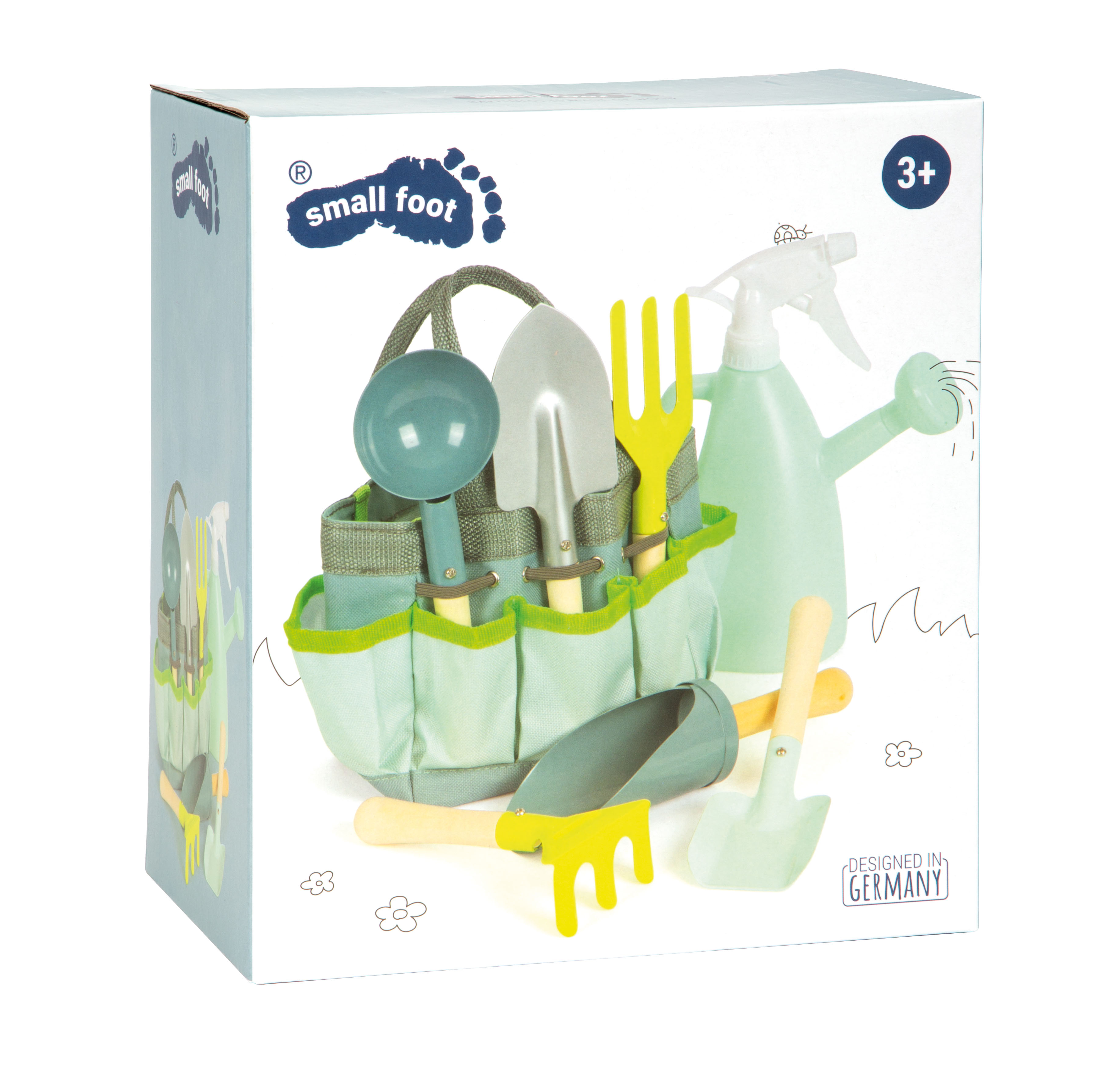 Gartentasche mit Gartenwerkzeug für Kinder