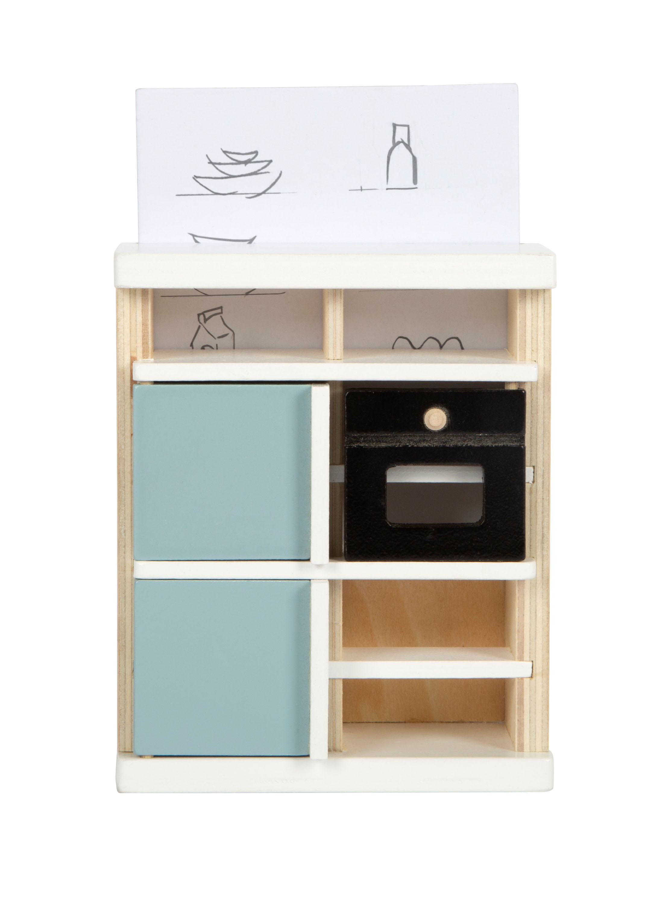 Puppenhausmöbel Küche für Kinder