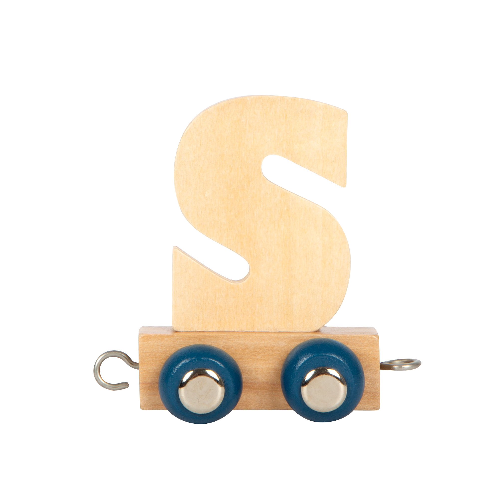Buchstabenzug S aus Holz