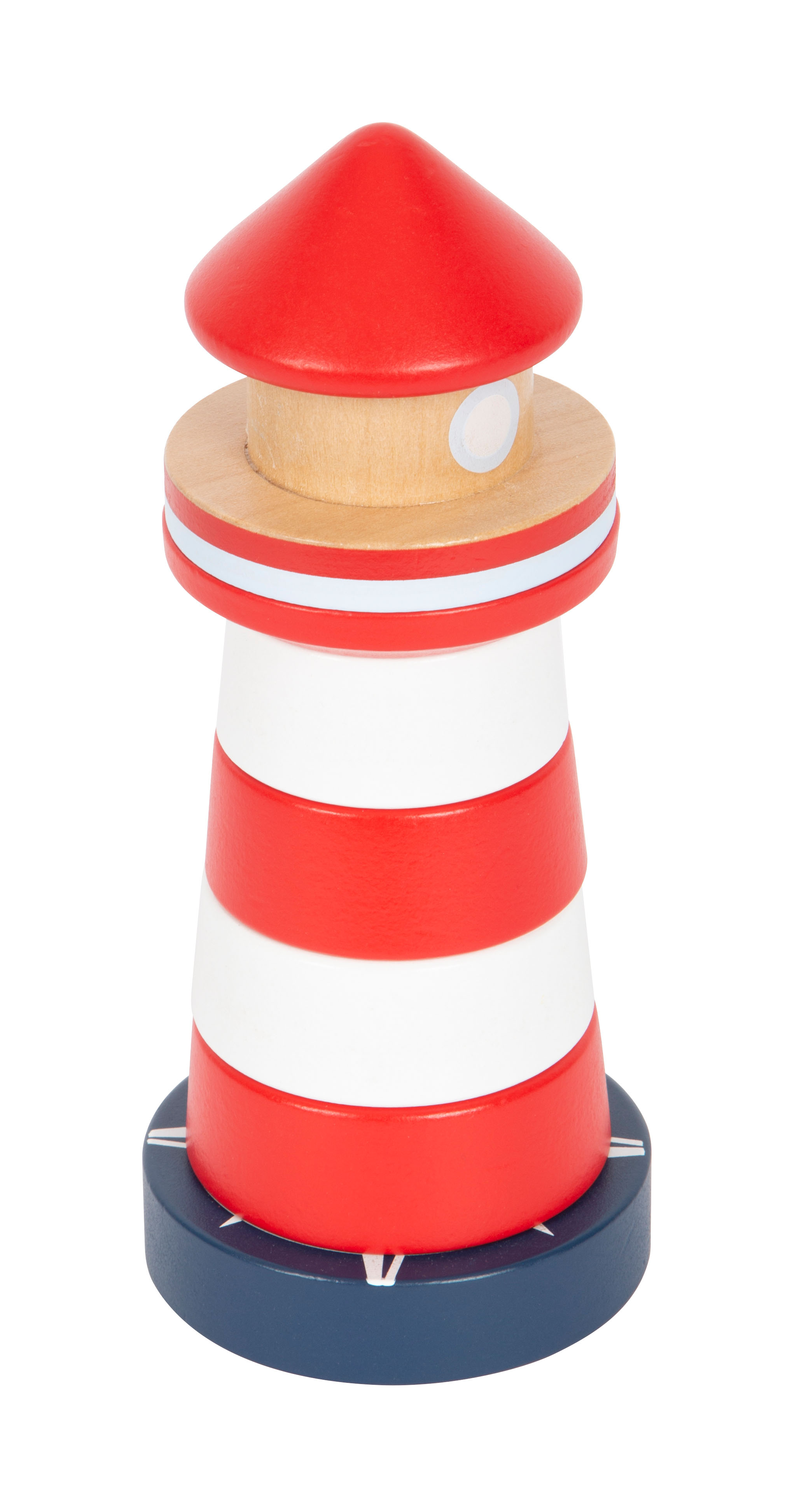 Maßstabsskizze von Stapelspielzeug Leuchtturm