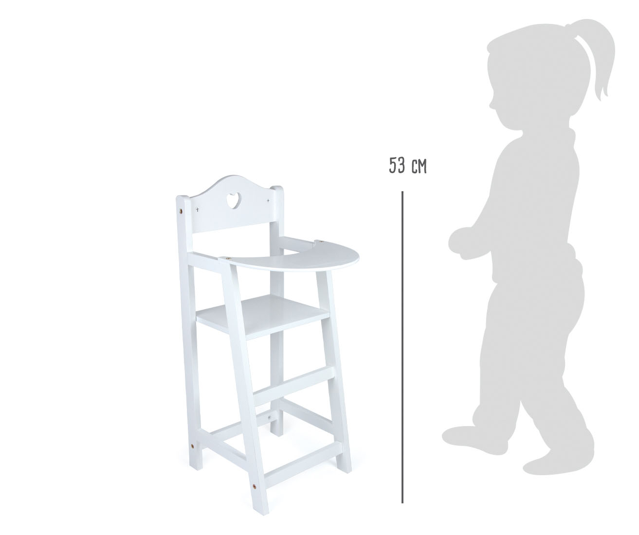 Puppenhochstuhl für Kinder