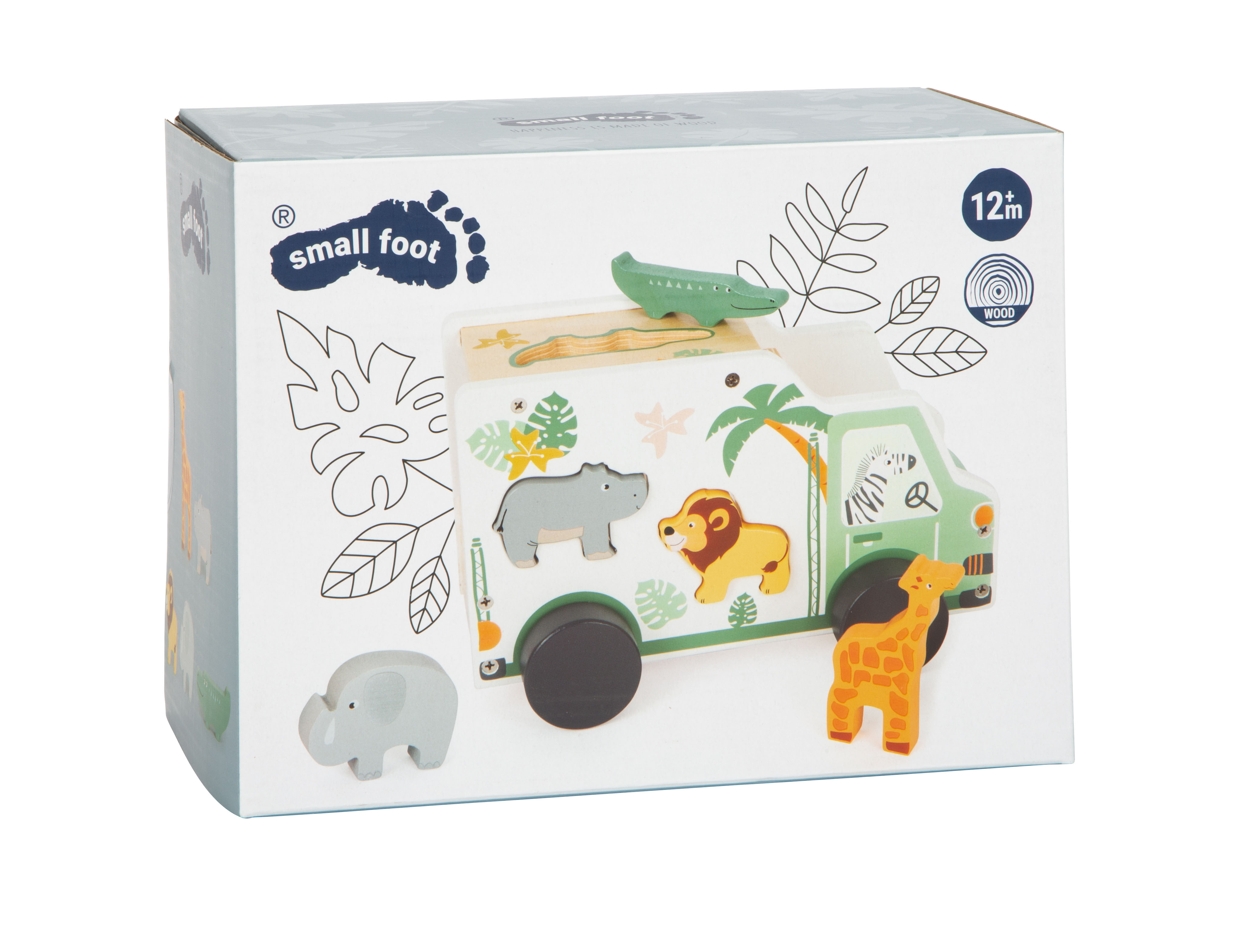 Steckspiel Spielauto „Safari“ für Kinder