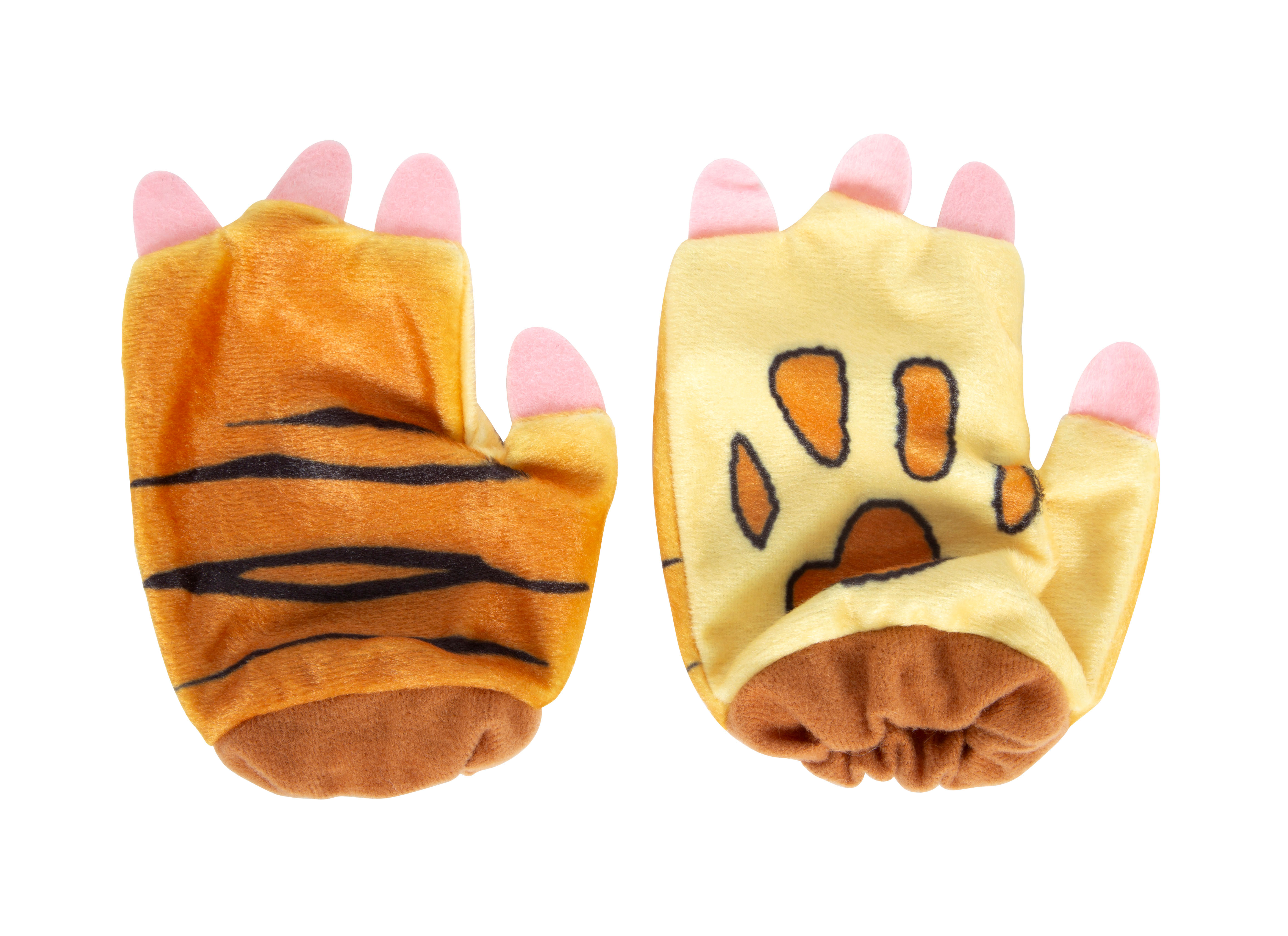 Kostüm Tiger Handschuhe